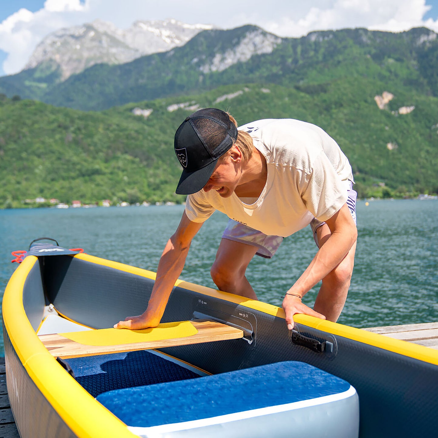 Aqua Marina - Canoë rapide Tomahawk 15'8" pour 2/3 personnes