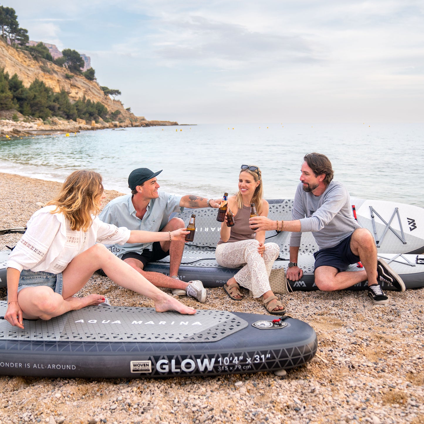 Aqua Marina - GLOW 10'4" iSUP polyvalent avec système d'éclairage ambiant