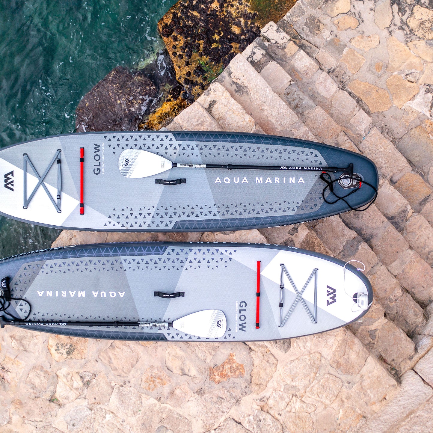 Aqua Marina - GLOW 10'4" iSUP polyvalent avec système d'éclairage ambiant