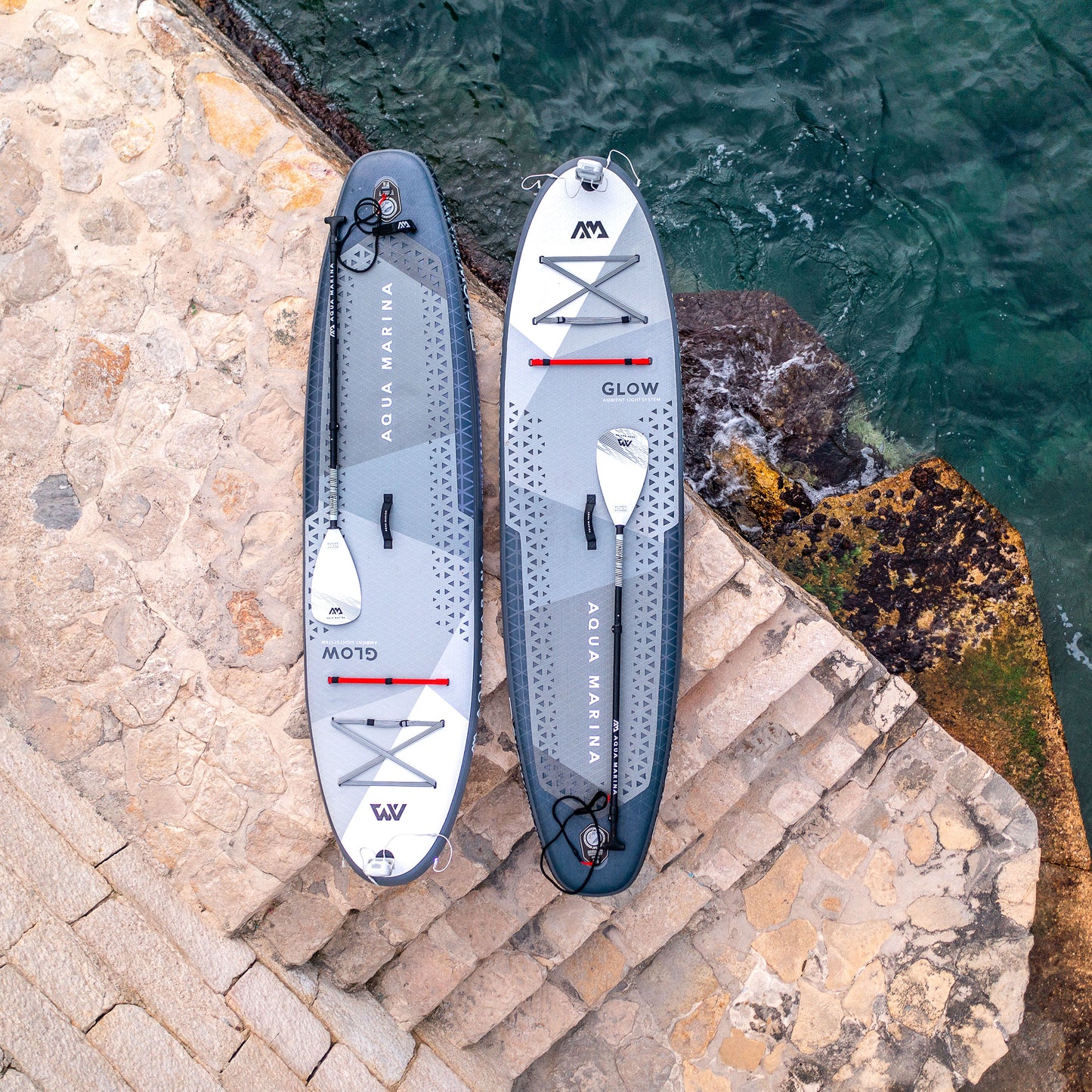 Aqua Marina - GLOW 10'4" iSUP polyvalent avec système d'éclairage ambiant