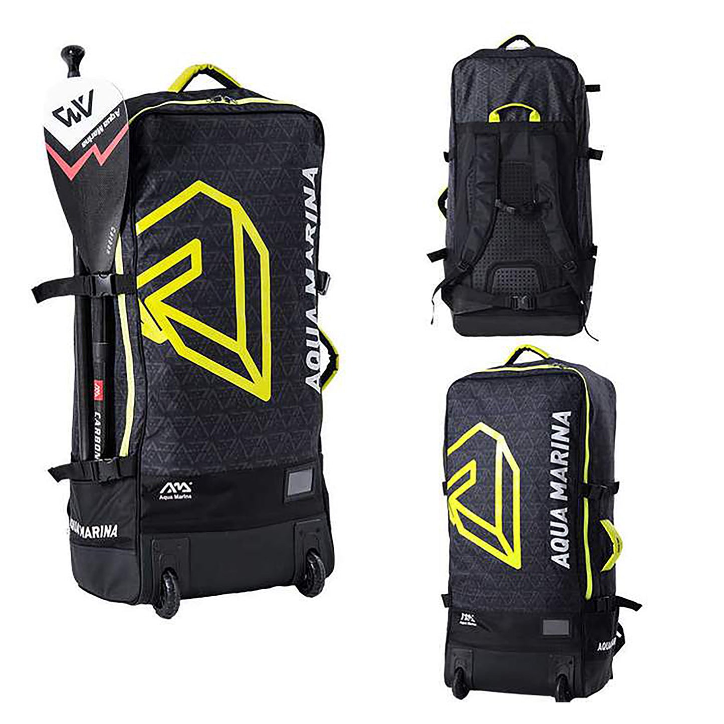Aqua Marina - Sac à bagages avancé avec roulettes 90 L