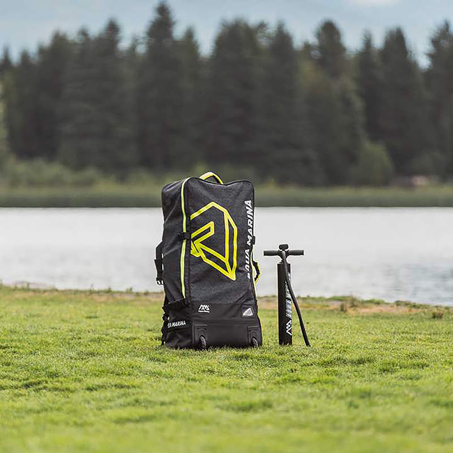 Aqua Marina - Sac à bagages avancé avec roulettes 90 L