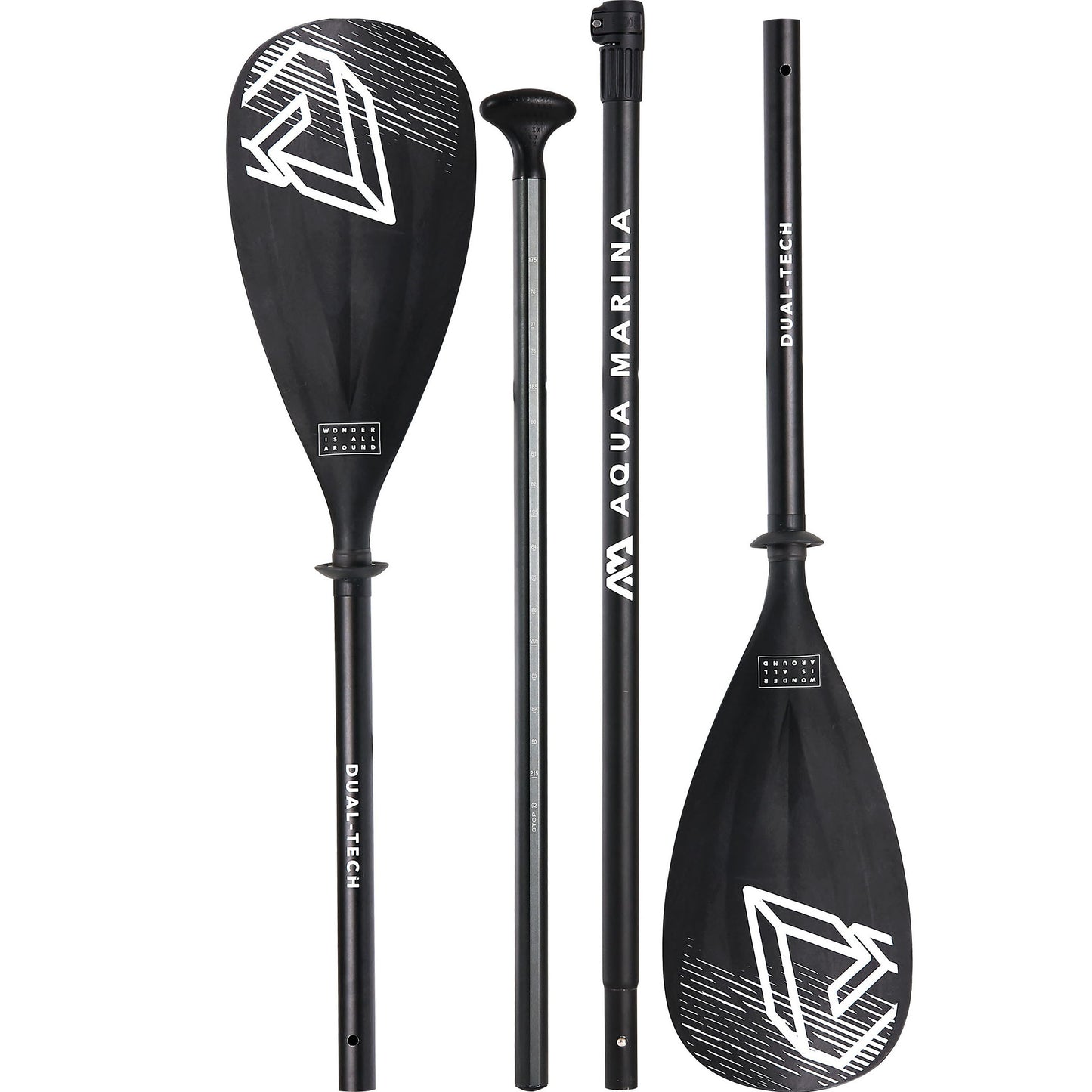 Aqua Marina - Pagaie réglable 2 en 1 DUAL-TECH pour iSUP et kayak en aluminium