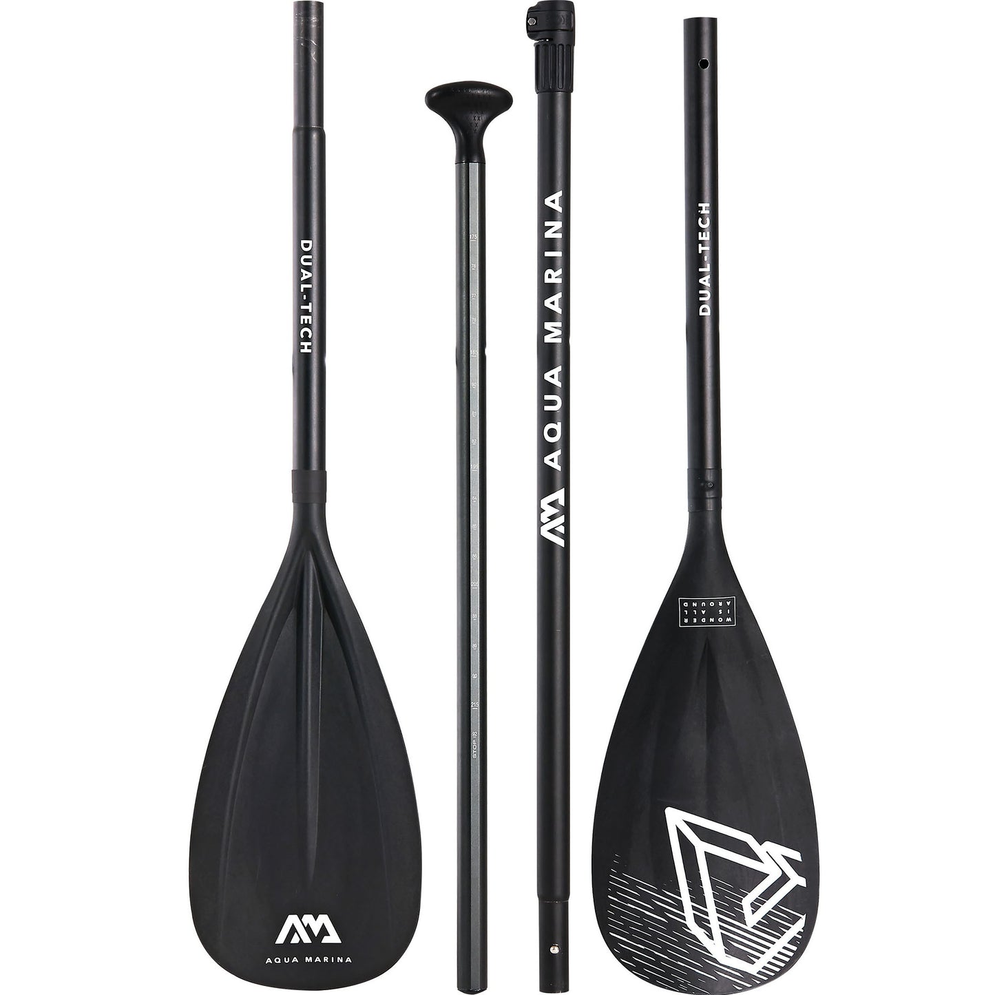 Aqua Marina - Pagaie réglable 2 en 1 DUAL-TECH pour iSUP et kayak en aluminium
