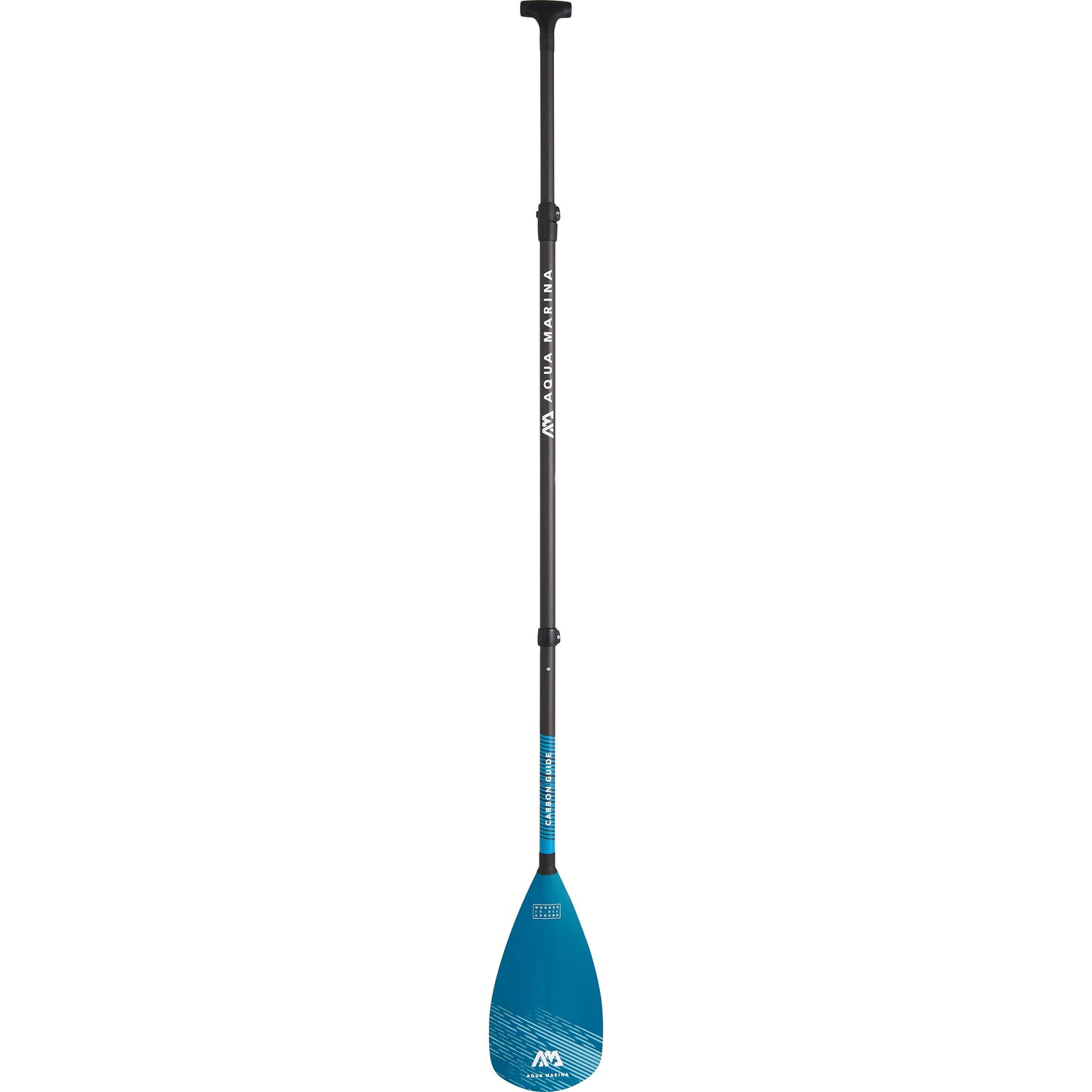 Aqua Marina - CARBON GUIDE Pagaie iSUP réglable en carbone/fibre de verre (3 sections)