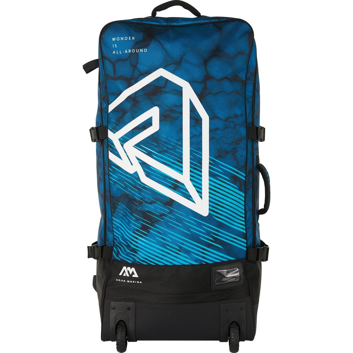 Aqua Marina - Premium Luggage Bag - (Blueberry) with rolling wheel 132L