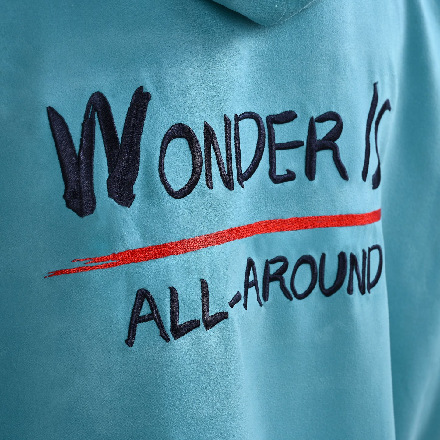 Aqua Marina - Poncho de change en micro-tissu (Aqua) - Moyen