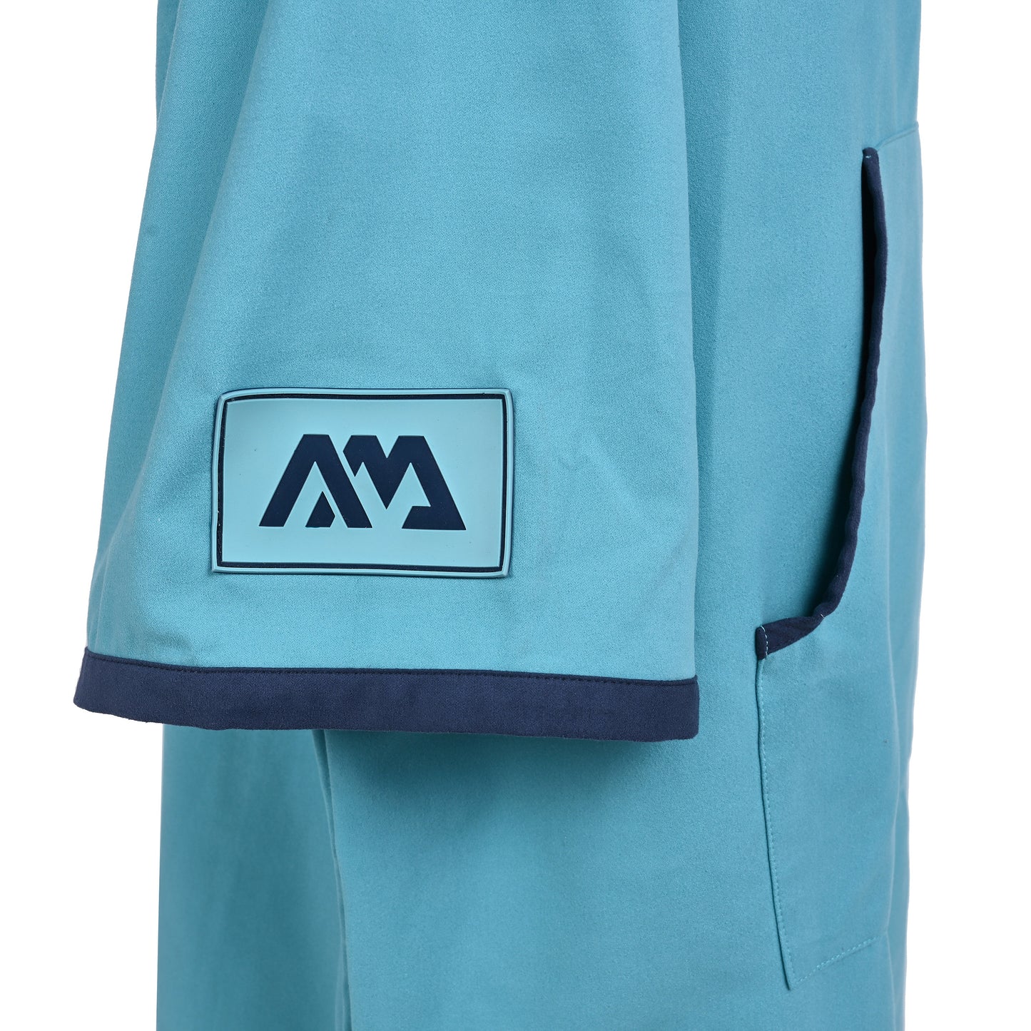 Aqua Marina - Poncho de change en micro-tissu (Aqua) - Moyen