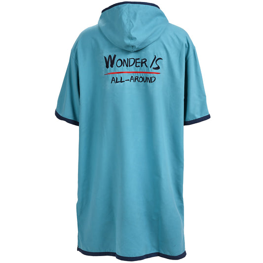 Aqua Marina - Micro-fabric Change Poncho (Aqua) - Large - Aqua Marina