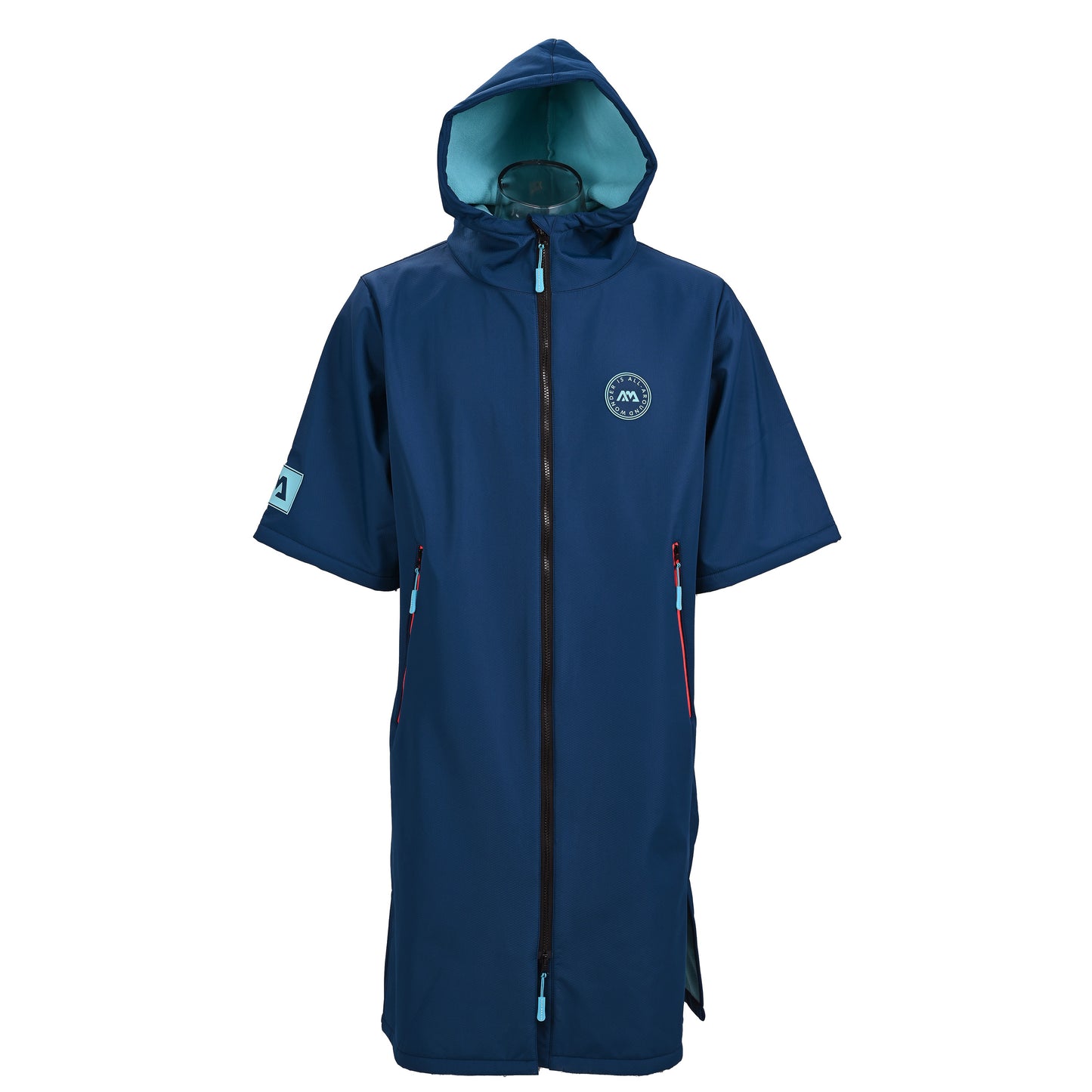 Aqua Marina - Poncho thermique déperlant (bleu marine) - M