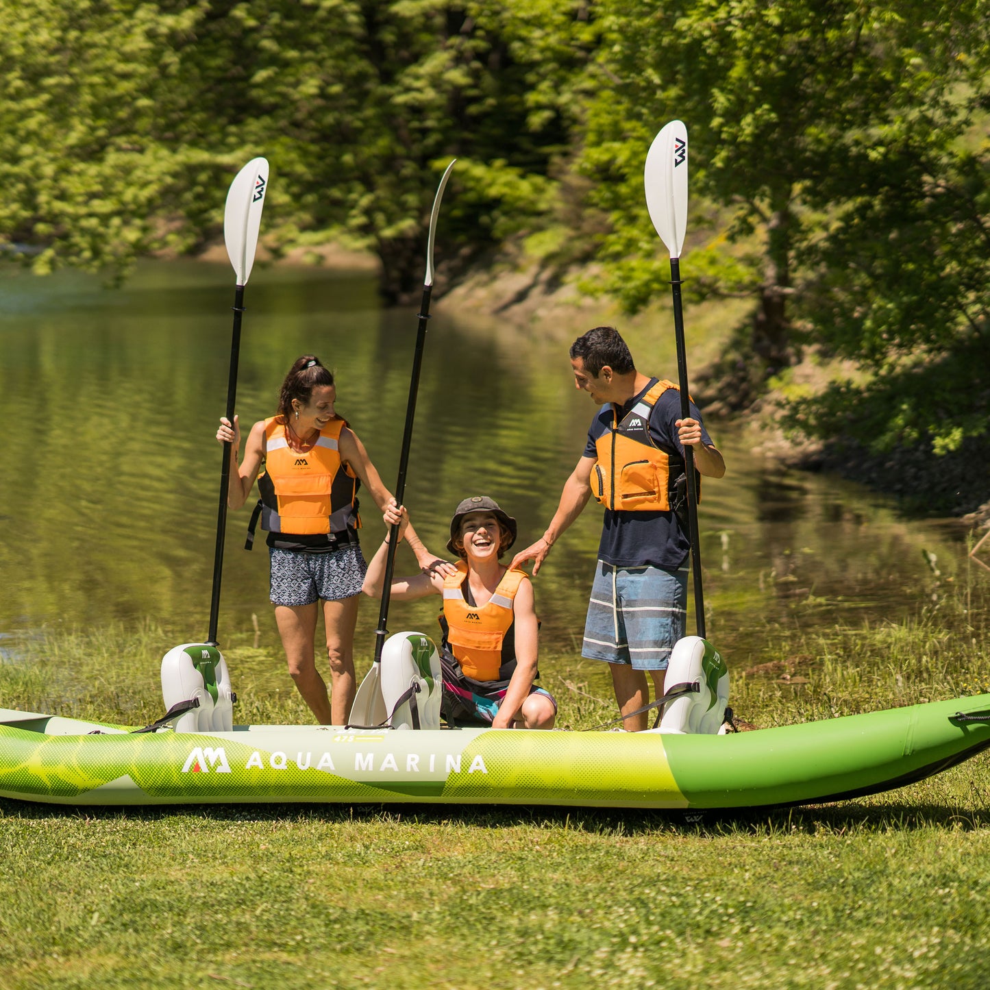 Aqua Marina - BETTA-475 Kayak/canoë récréatif 3 places