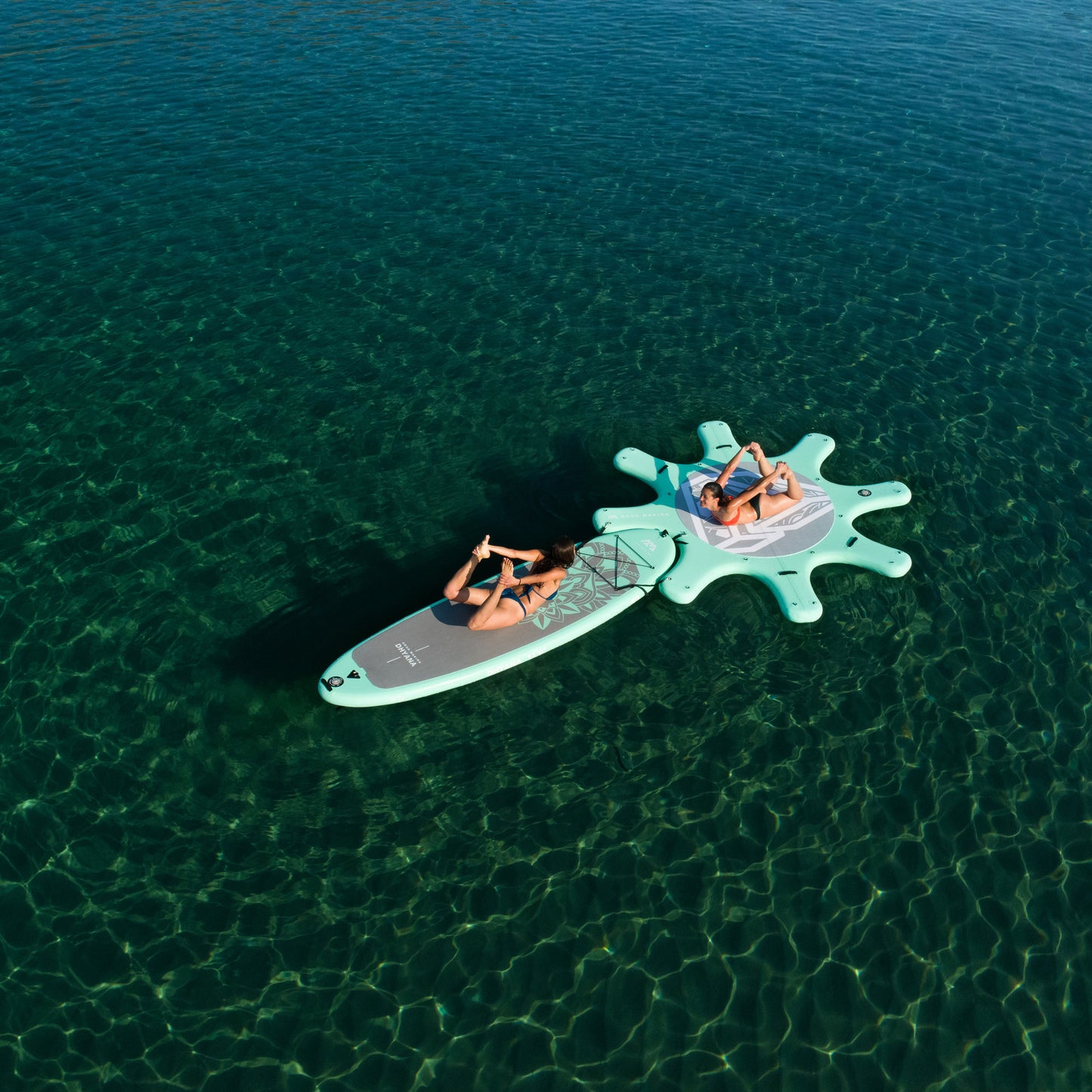 Aqua Marina - Plateforme d'enseignement de fitness Yoga Dock de 9'6"