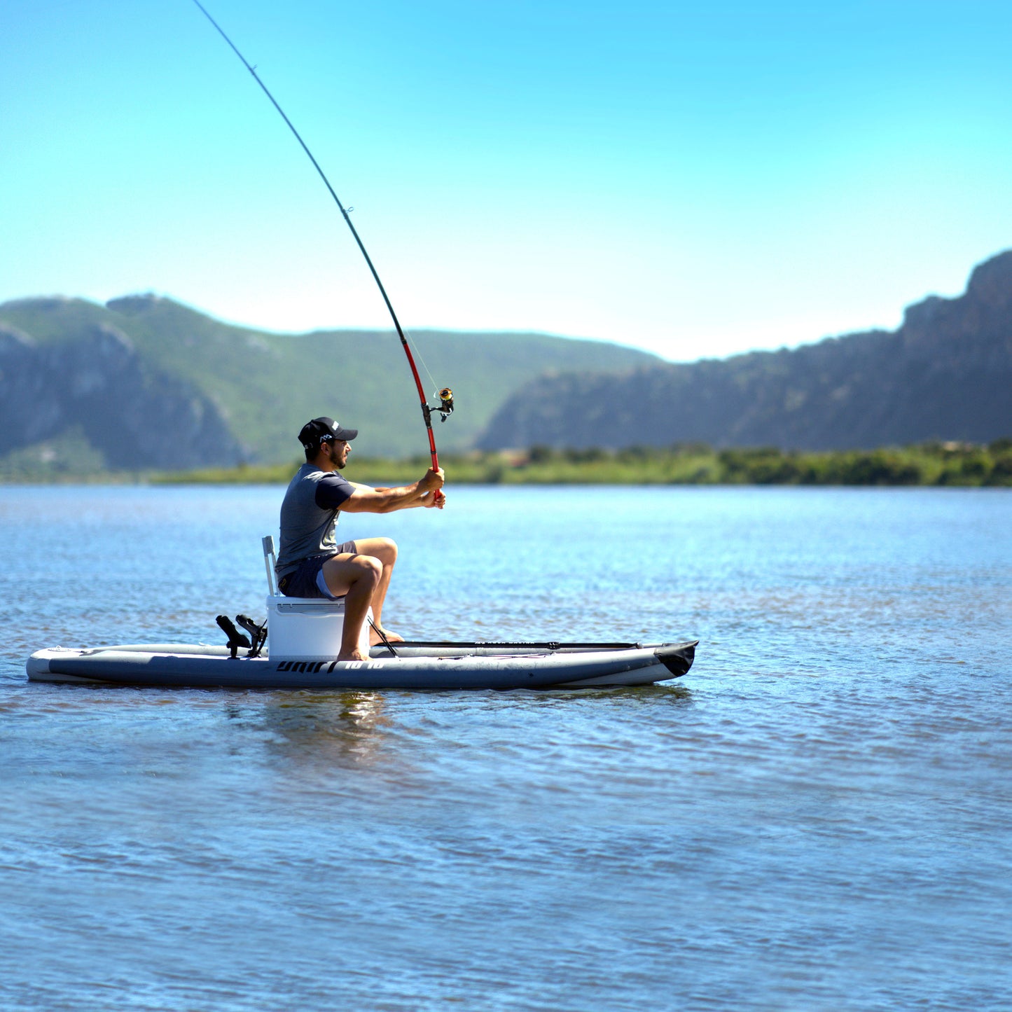 Aqua Marina - Planche de stand up paddle gonflable (iSup) pour la pêche à la dérive