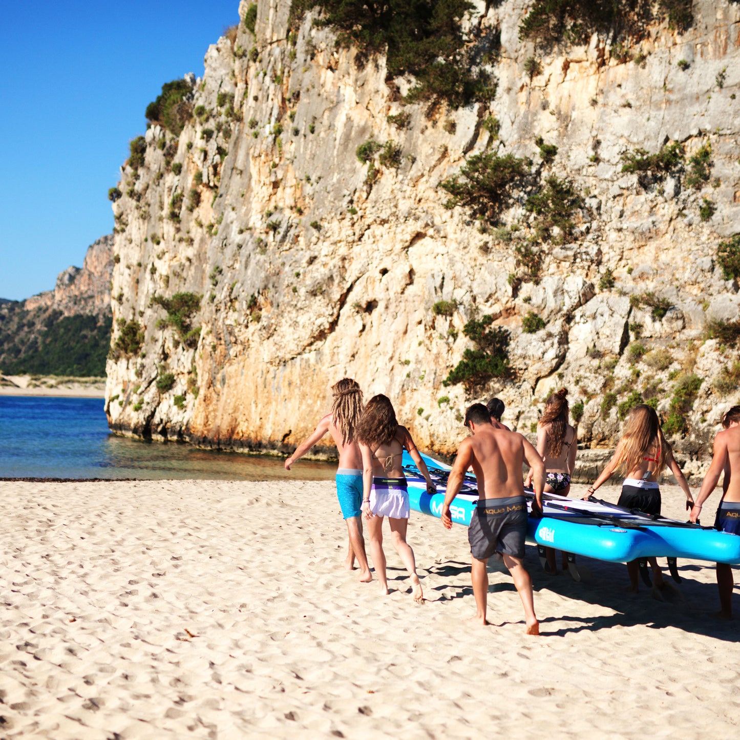 Aqua Marina - MEGA 18' 1" Multi-Person Inflatable Stand Up Paddle Board (iSup)