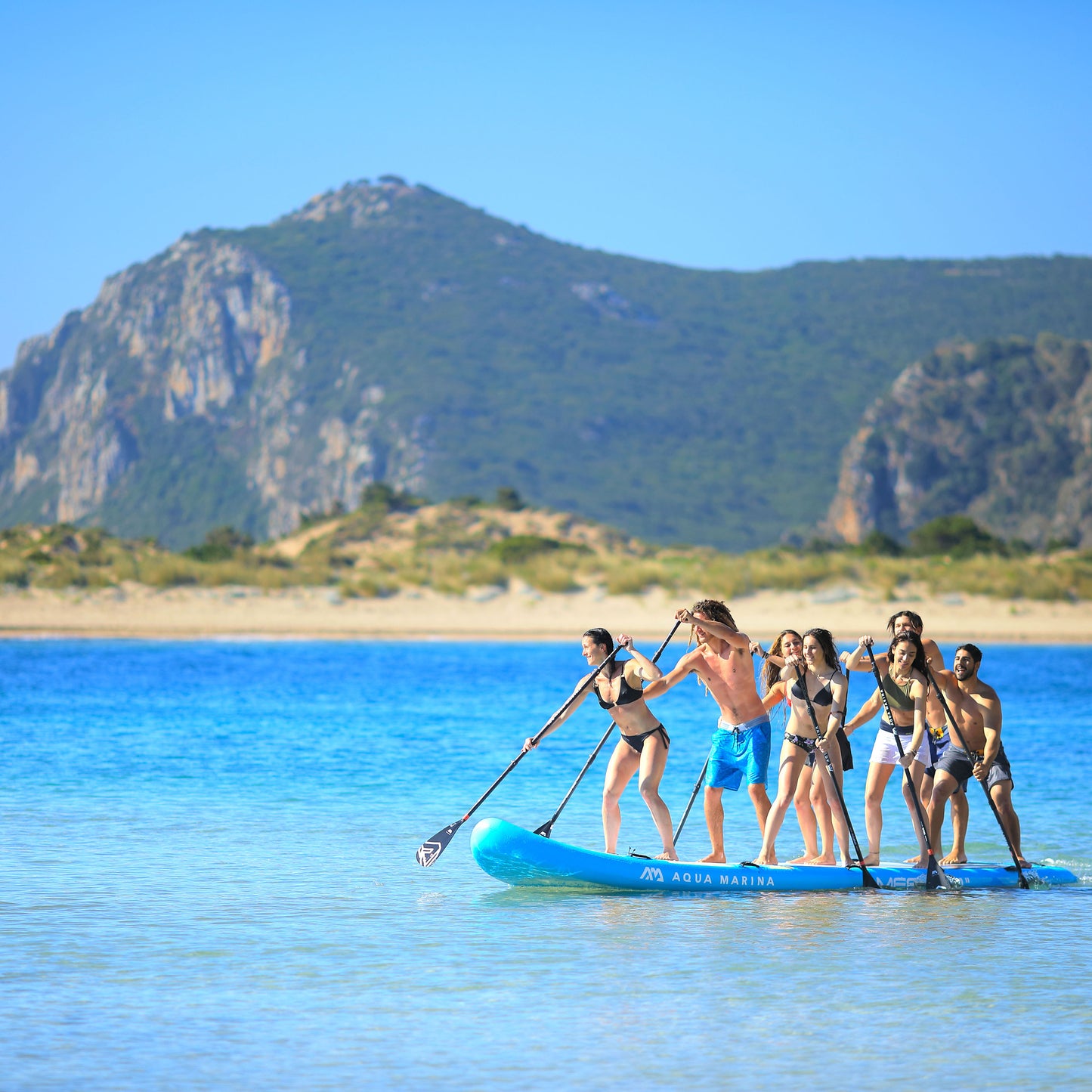 Aqua Marina - MEGA 18' 1" Multi-Person Inflatable Stand Up Paddle Board (iSup)