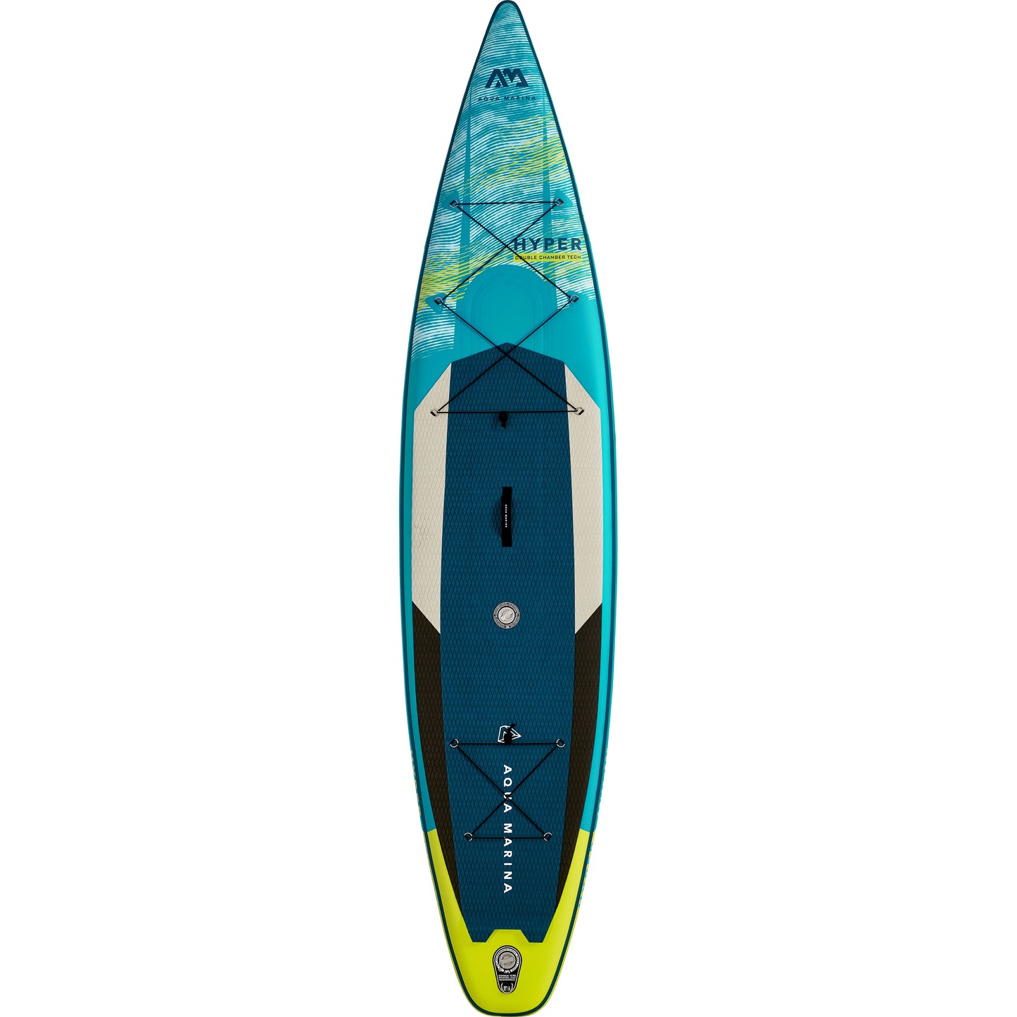 Aqua Marina - HYPER 12' 6" Touring Inflatable Stand Up Paddle Board (iSup)