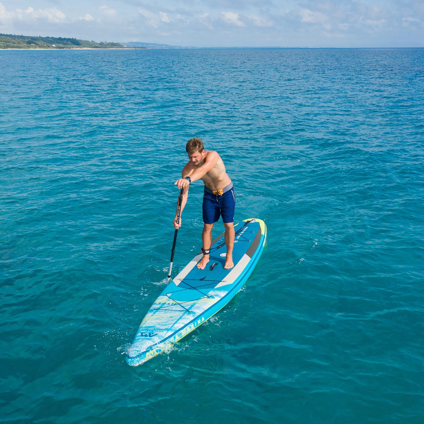 Aqua Marina - HYPER 12' 6" Touring Inflatable Stand Up Paddle Board (iSup)