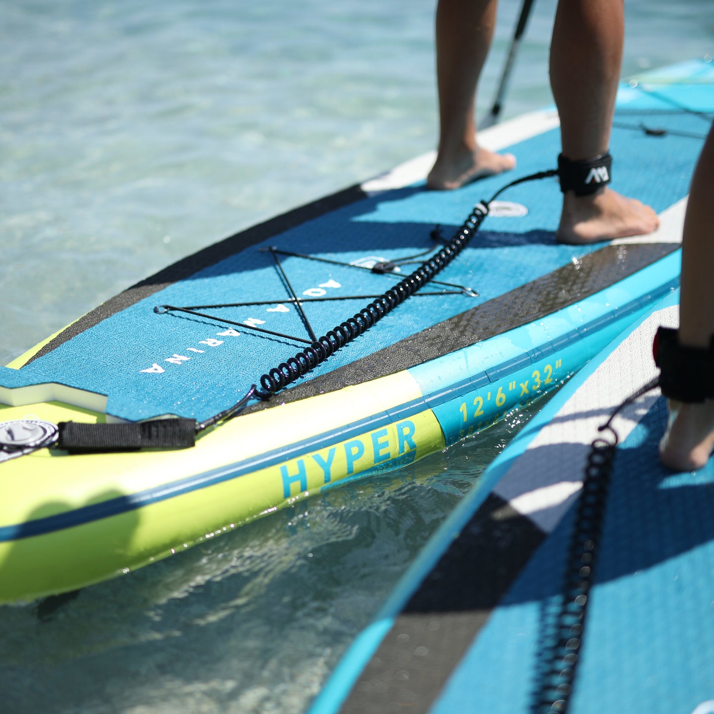 Aqua Marina - HYPER 12' 6" Touring Inflatable Stand Up Paddle Board (iSup)