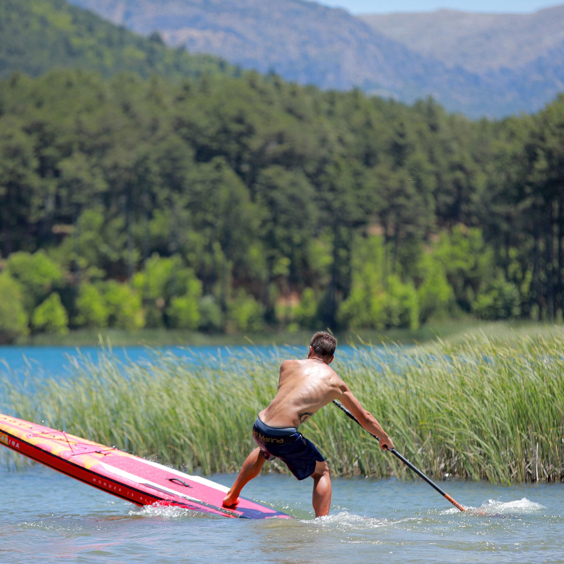 Aqua Marina - RACE 12' 6" Racing Inflatable Stand Up Paddle Board (iSup) - Aqua Marina