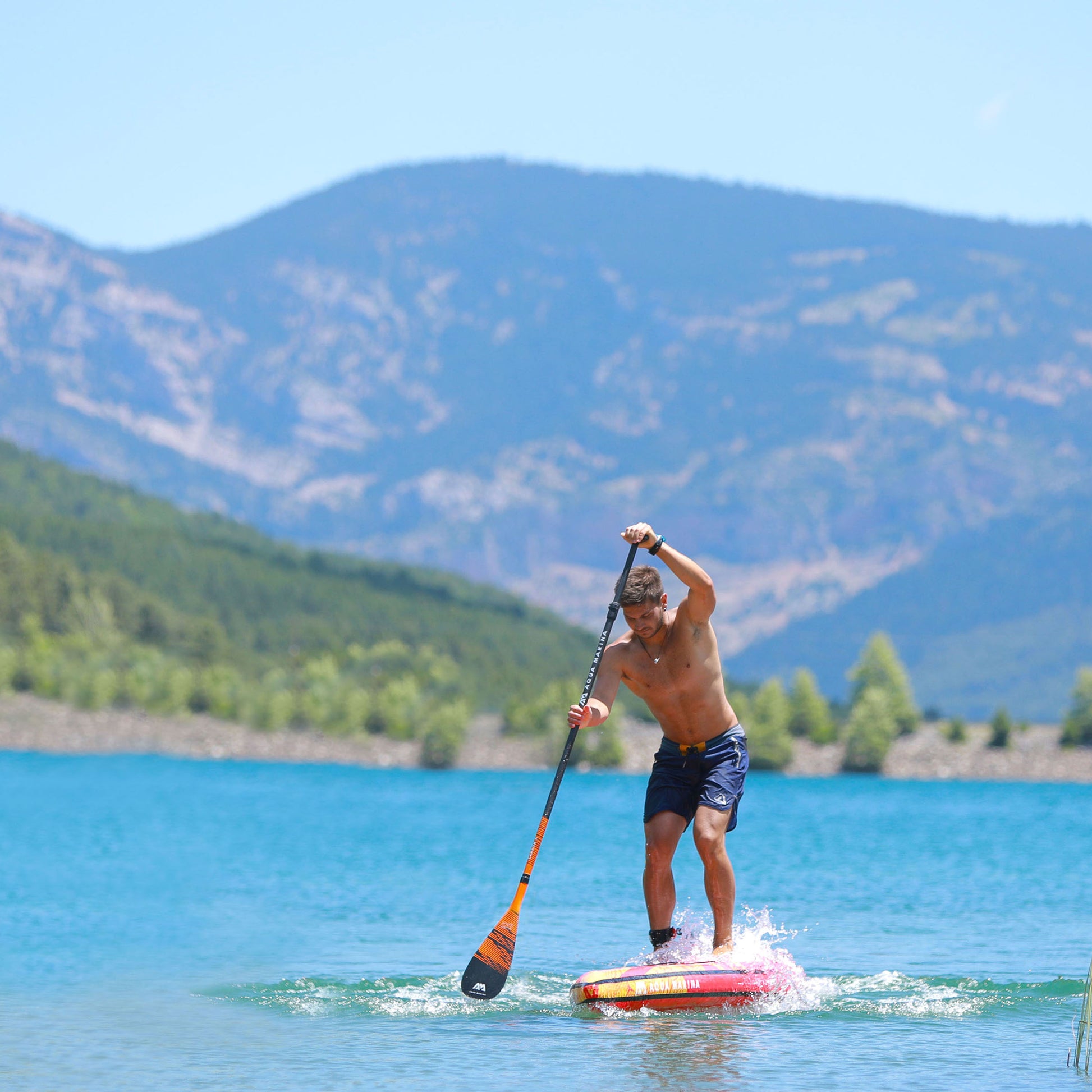 Aqua Marina - RACE 12' 6" Racing Inflatable Stand Up Paddle Board (iSup) - Aqua Marina