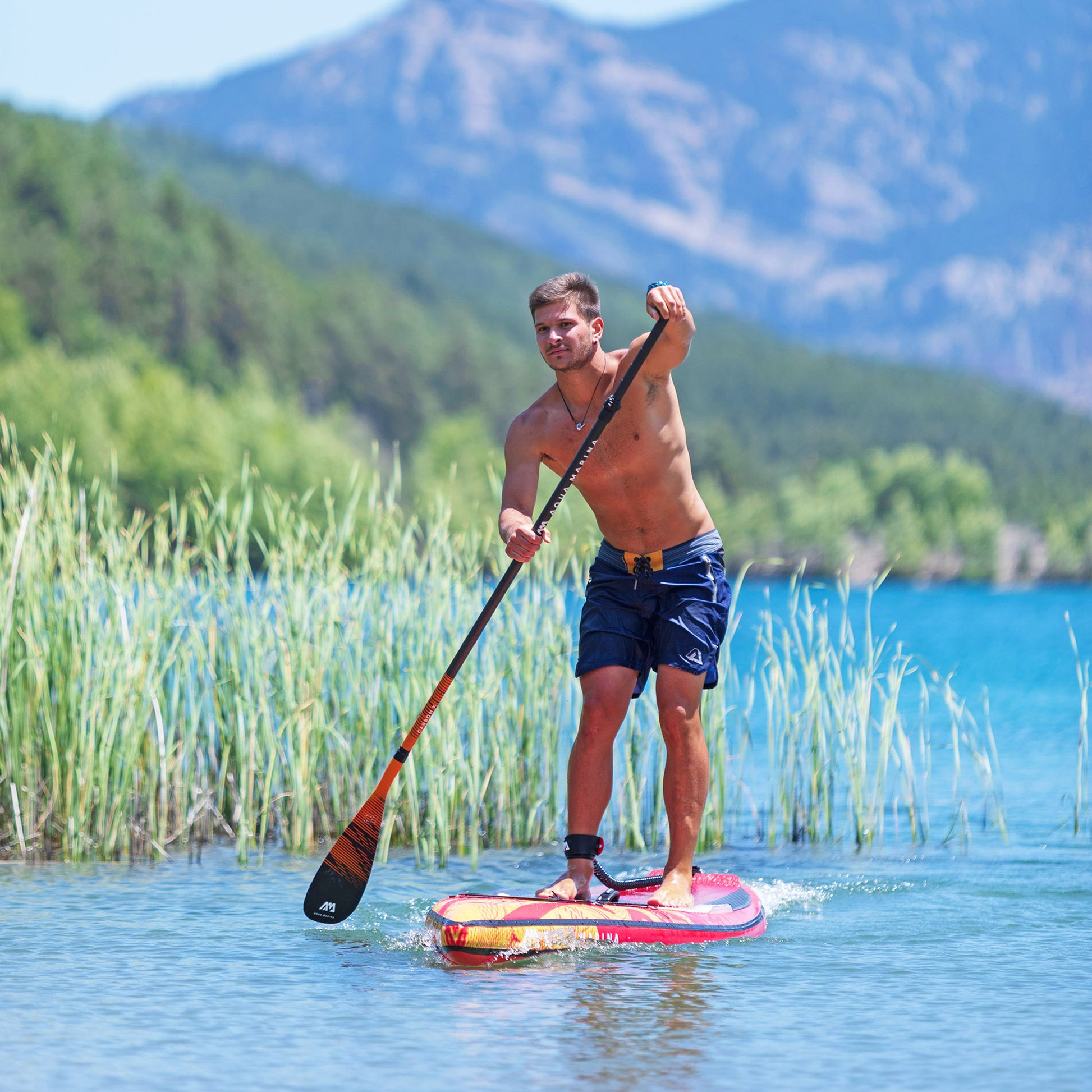 Aqua Marina - RACE 12' 6" Racing Inflatable Stand Up Paddle Board (iSup) - Aqua Marina