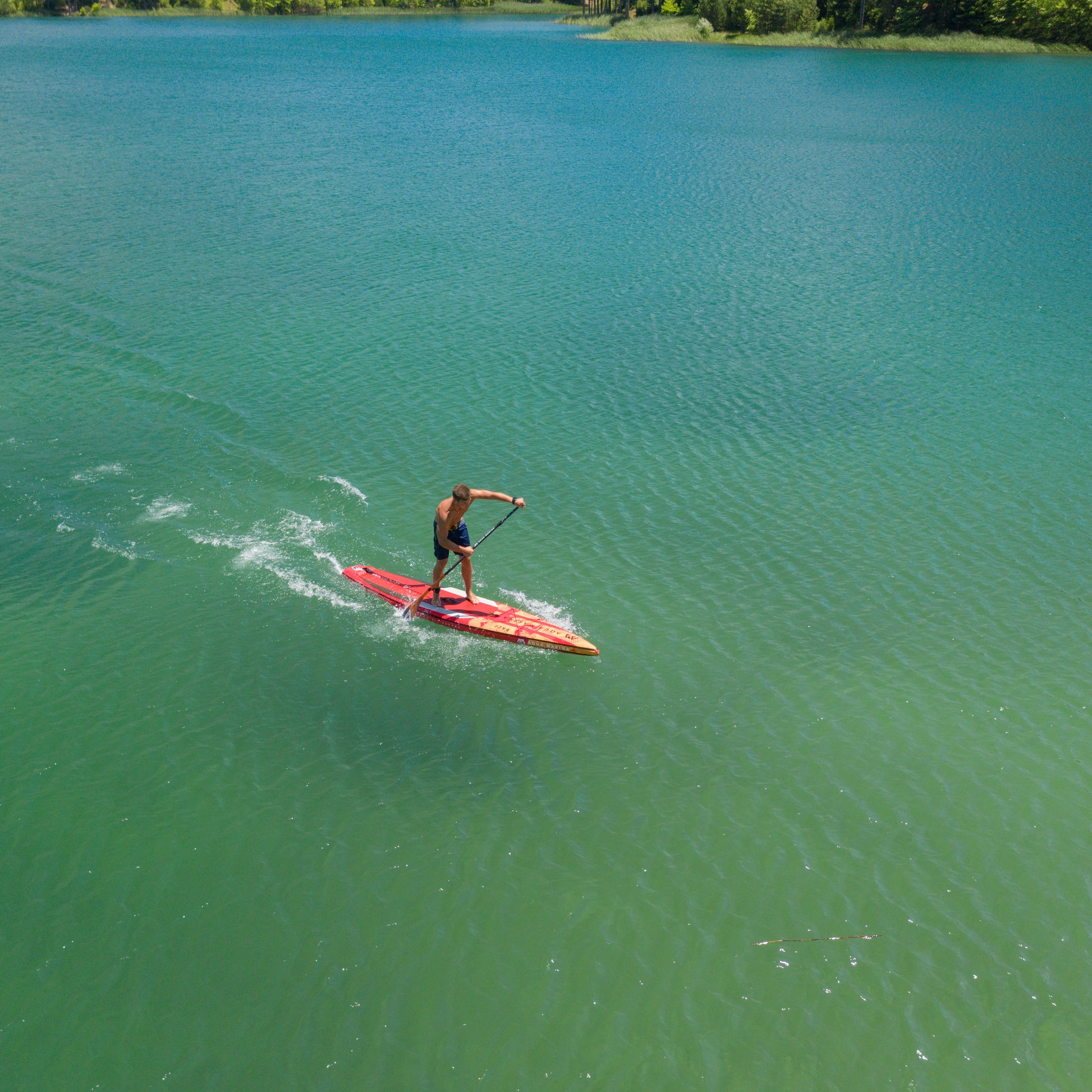 Aqua Marina - RACE 12' 6" Racing Inflatable Stand Up Paddle Board (iSup) - Aqua Marina