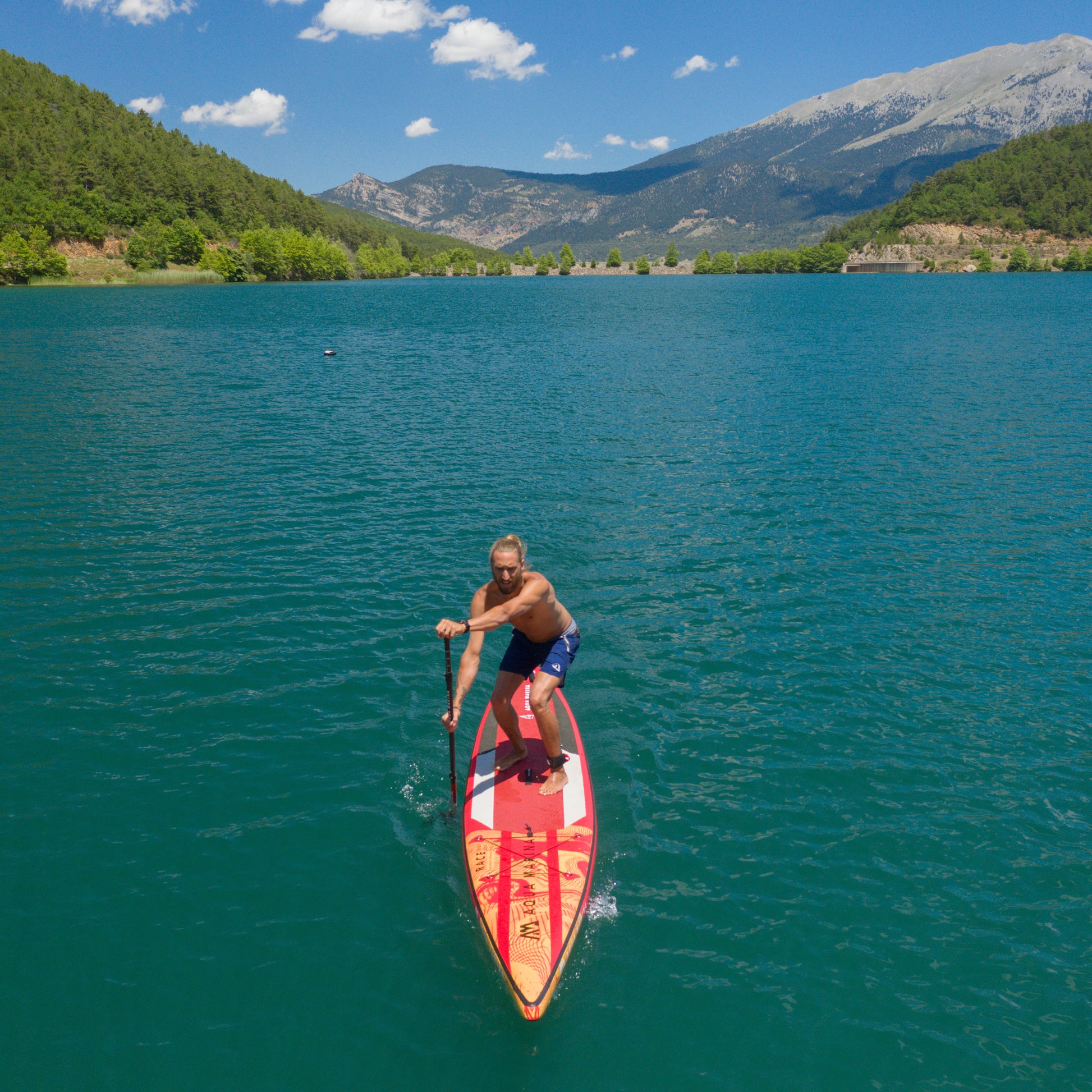 Aqua Marina - RACE 14' Racing Inflatable Stand Up Paddle Board (iSup) - Aqua Marina