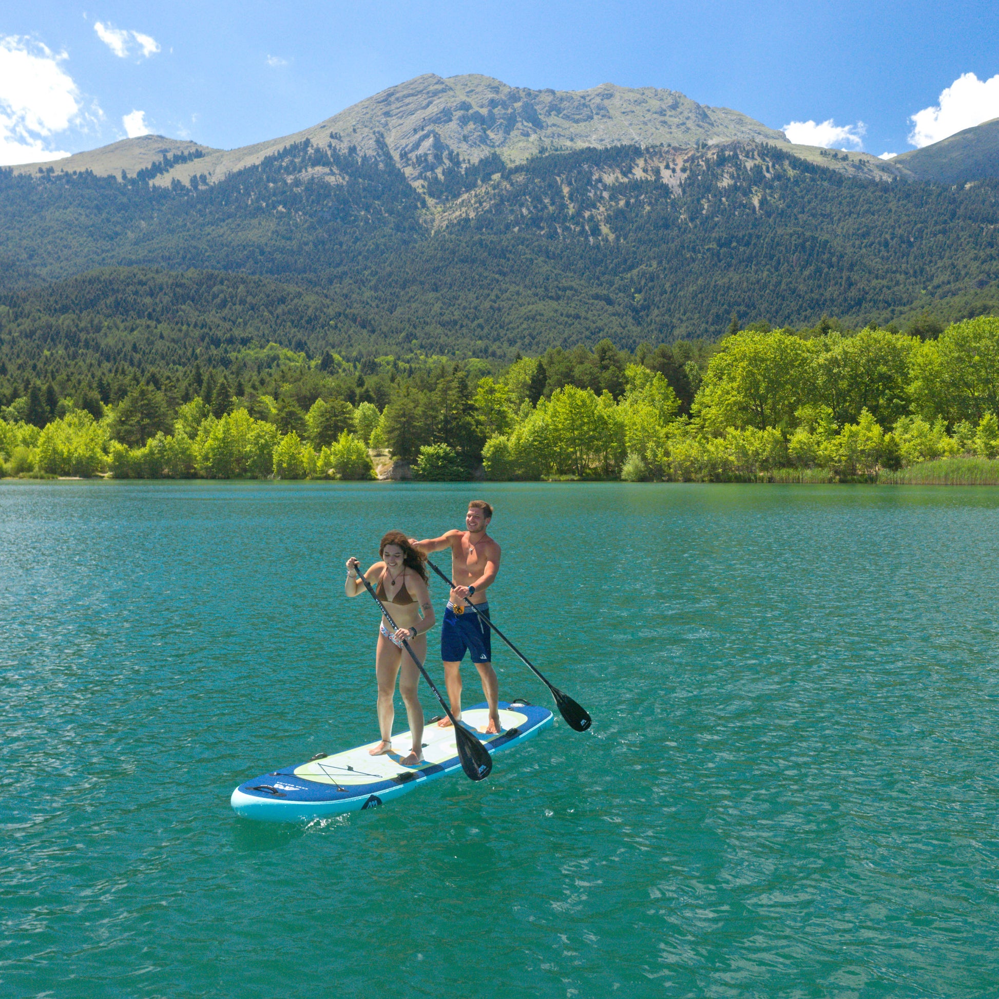 Aqua Marina - SUPER TRIP 12'2" Family Inflatable Stand Up Paddle Board (iSup) - Aqua Marina