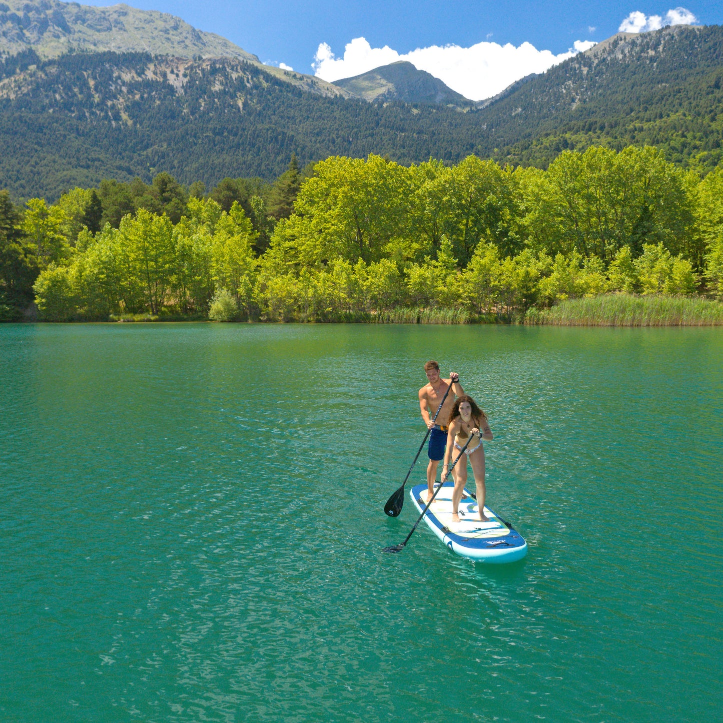 Aqua Marina - SUPER TRIP 12'2" Family Inflatable Stand Up Paddle Board (iSup)