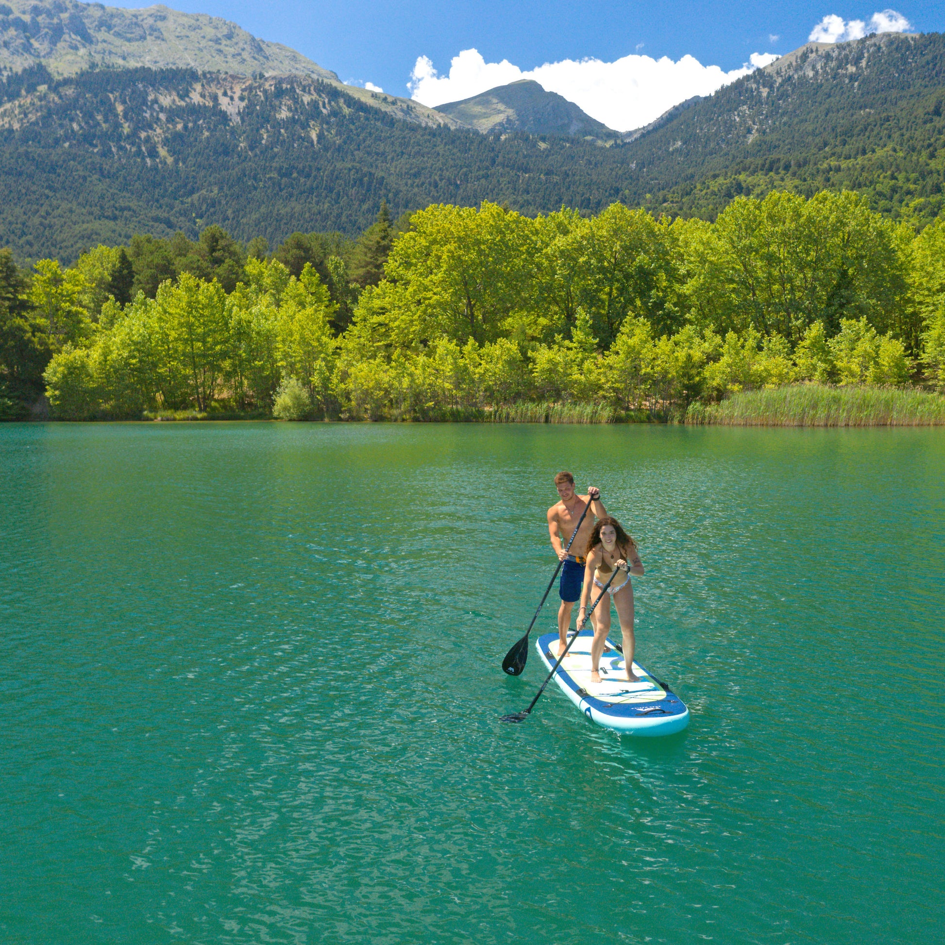 Aqua Marina - SUPER TRIP 12'2" Family Inflatable Stand Up Paddle Board (iSup) - Aqua Marina