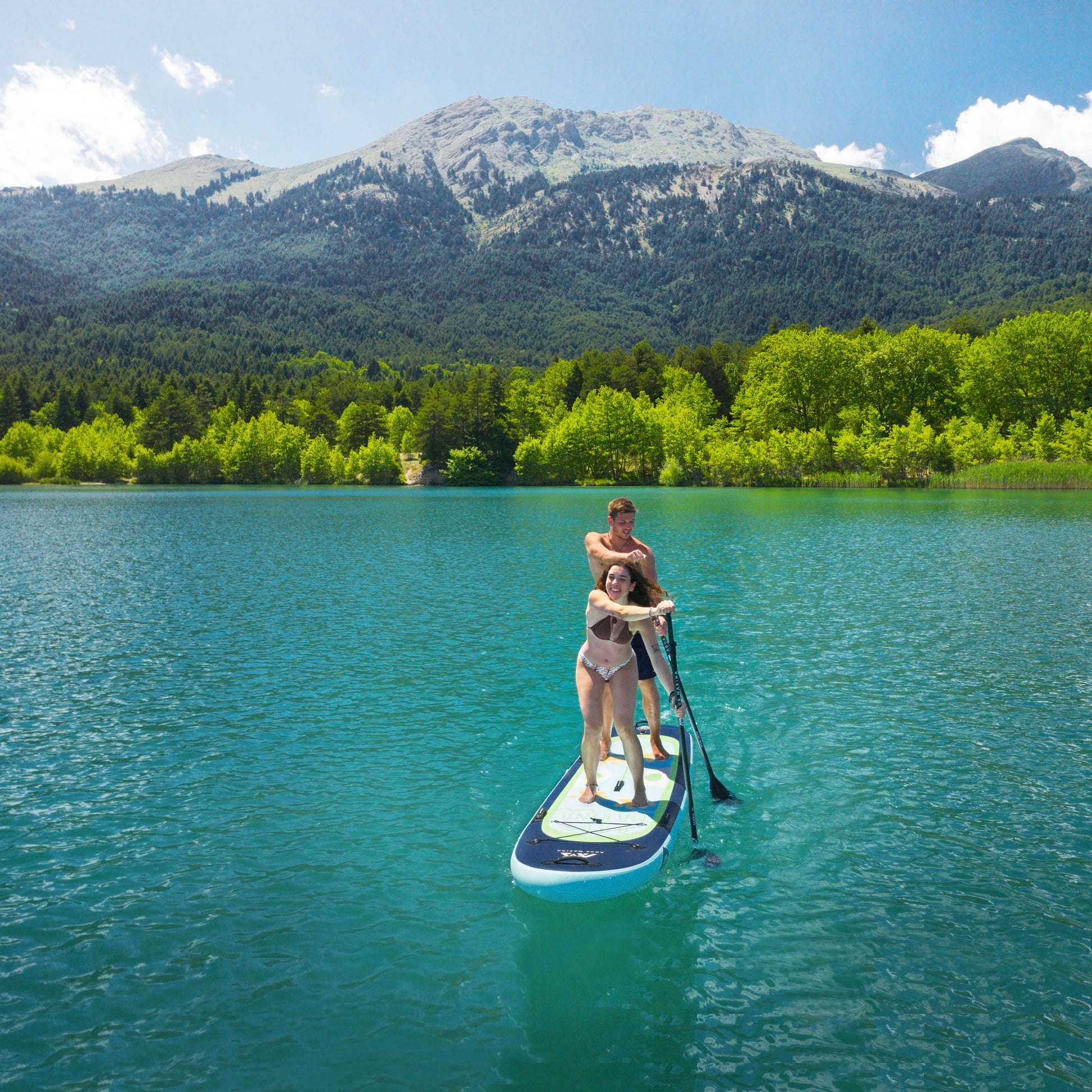 Aqua Marina - SUPER TRIP 12'2" Family Inflatable Stand Up Paddle Board (iSup) - Aqua Marina