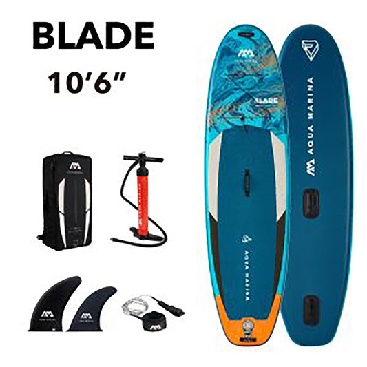 Aqua Marina - BLADE 10' 6" Windsurf Inflatable Stand Up Paddle Board (iSup) - Aqua Marina
