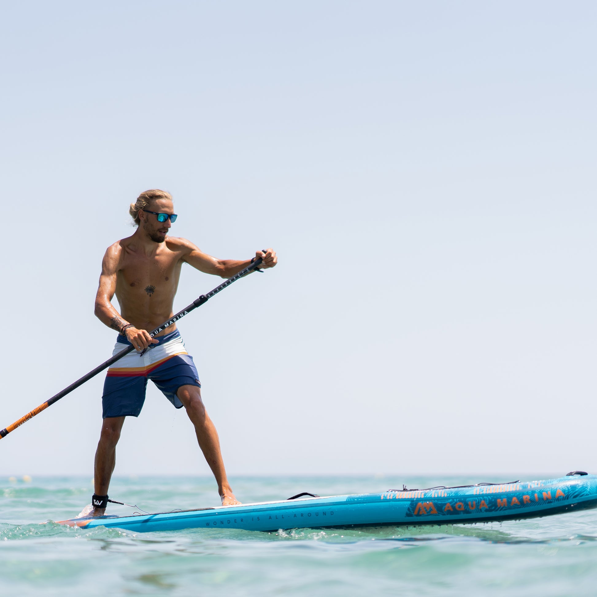 Aqua Marina - BLADE 10' 6" Windsurf Inflatable Stand Up Paddle Board (iSup) - Aqua Marina