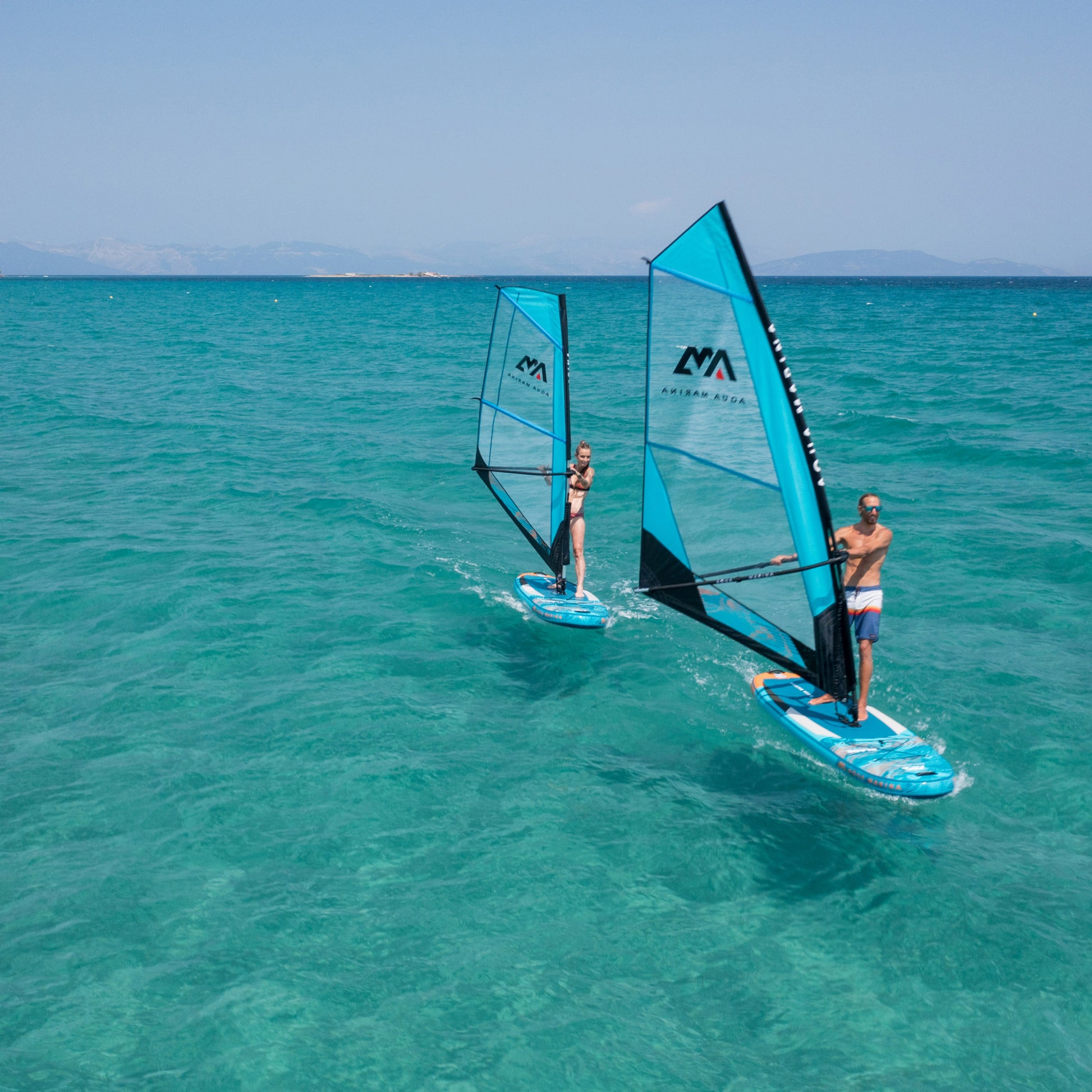 Aqua Marina - BLADE 10' 6" Windsurf Inflatable Stand Up Paddle Board (iSup) - Aqua Marina