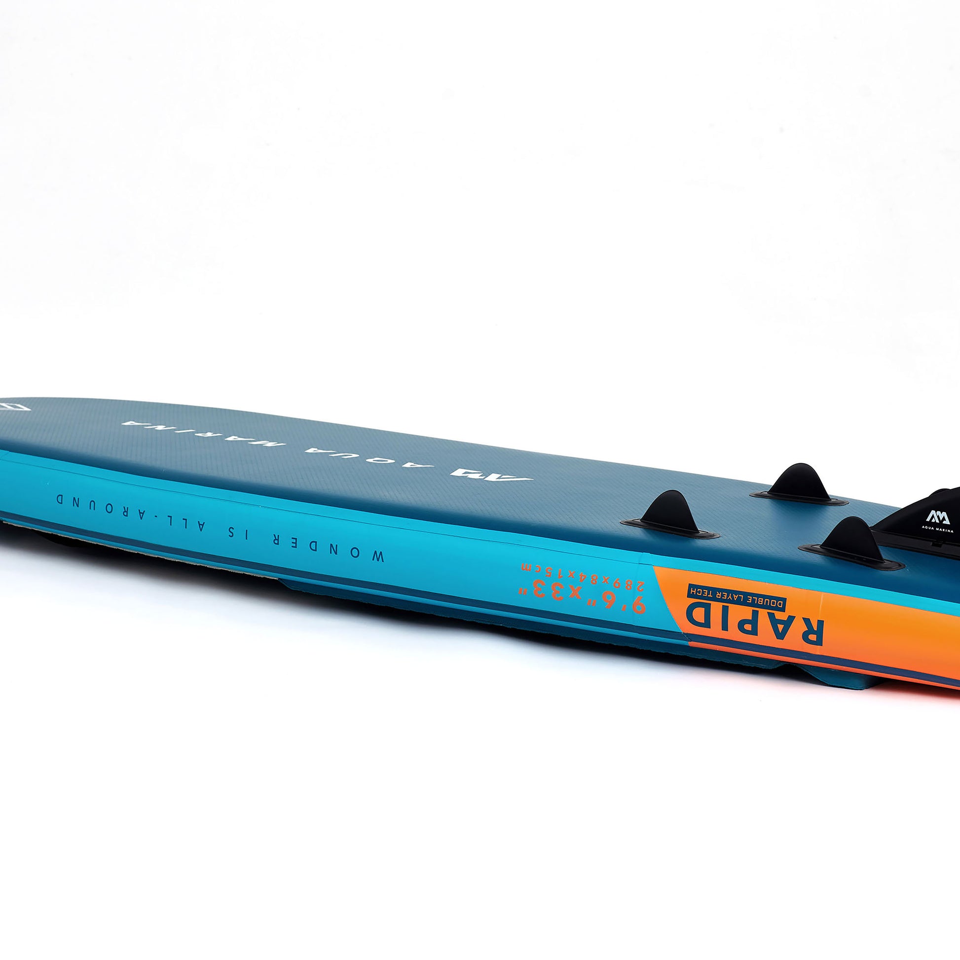 Aqua Marina - RAPID 9' 6" White Water Inflatable Stand Up Paddle Board (iSup) - Aqua Marina