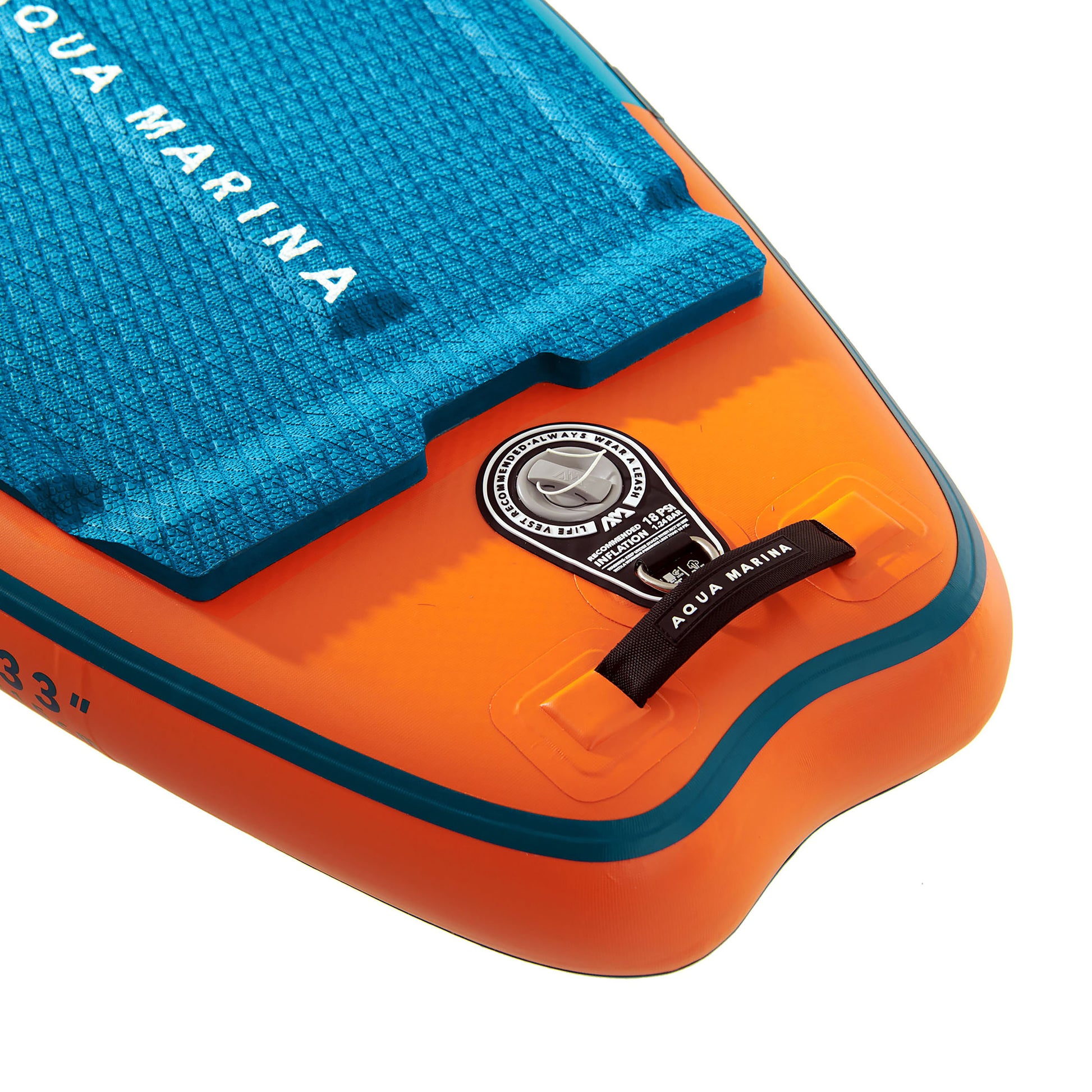 Aqua Marina - RAPID 9' 6" White Water Inflatable Stand Up Paddle Board (iSup) - Aqua Marina