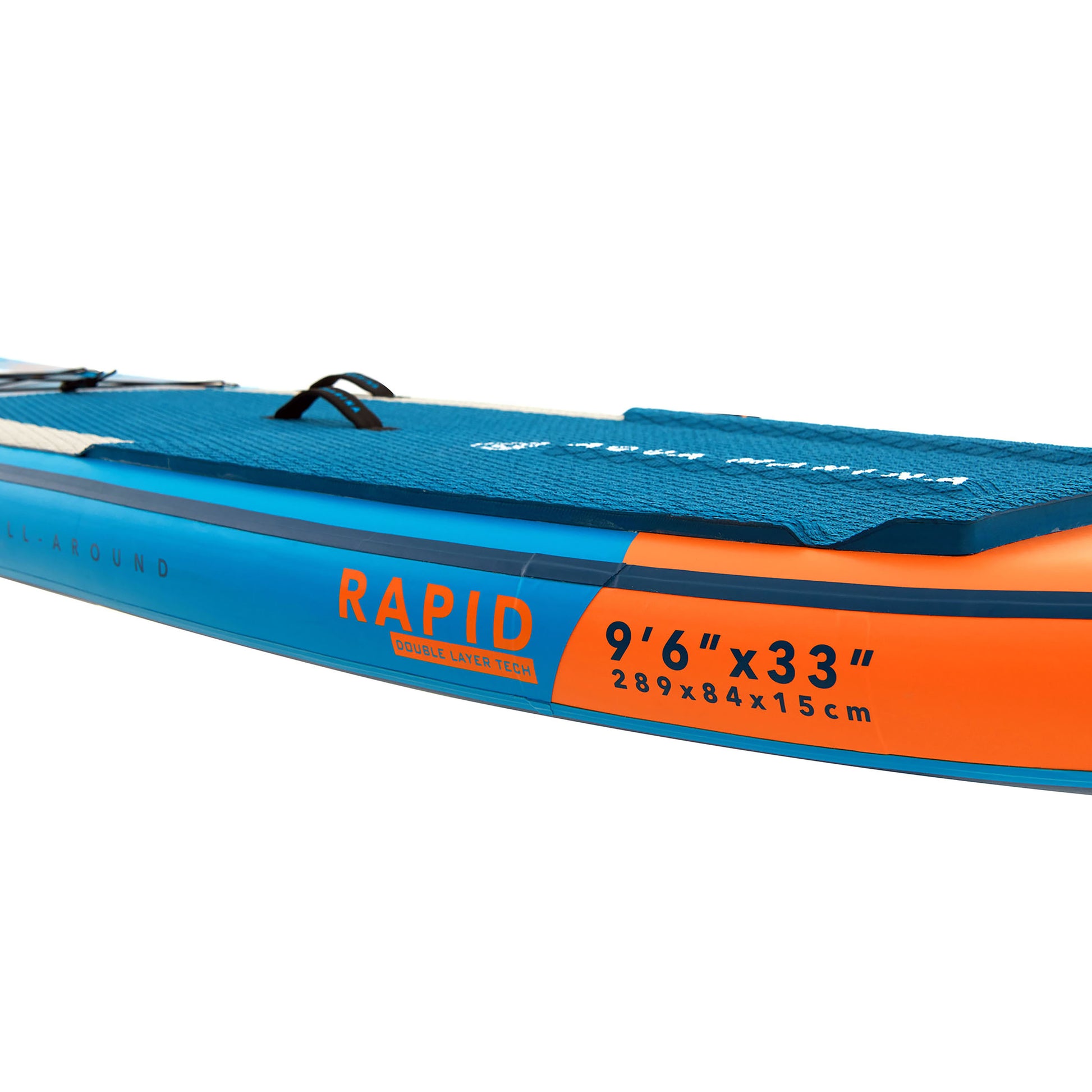 Aqua Marina - RAPID 9' 6" White Water Inflatable Stand Up Paddle Board (iSup) - Aqua Marina