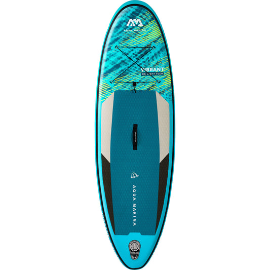 Aqua Marina - VIBRANT 8' Youth Inflatable Stand Up Paddle Board (iSup) - Aqua Marina