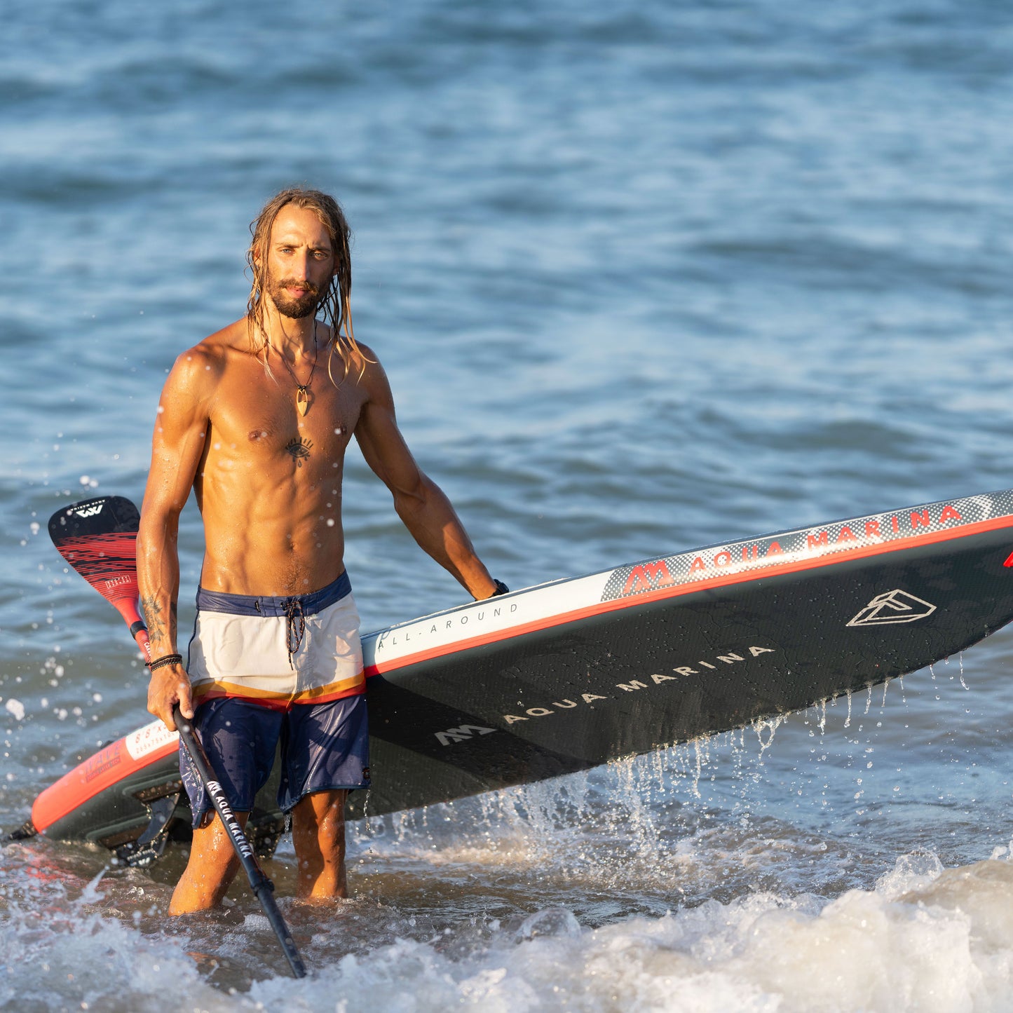 Aqua Marina - Planche de surf gonflable WAVE 8' 8" (iSup)
