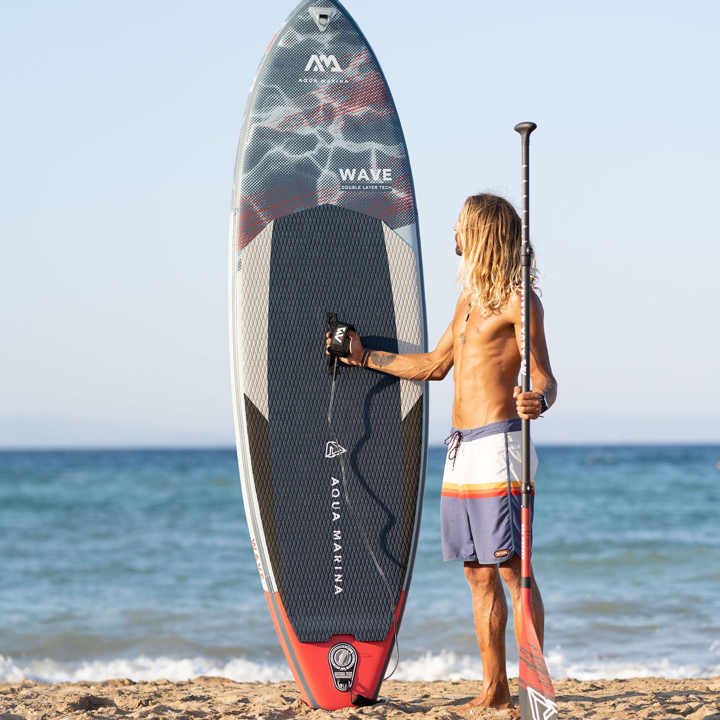 Aqua Marina - Planche de surf gonflable WAVE 8' 8" (iSup)