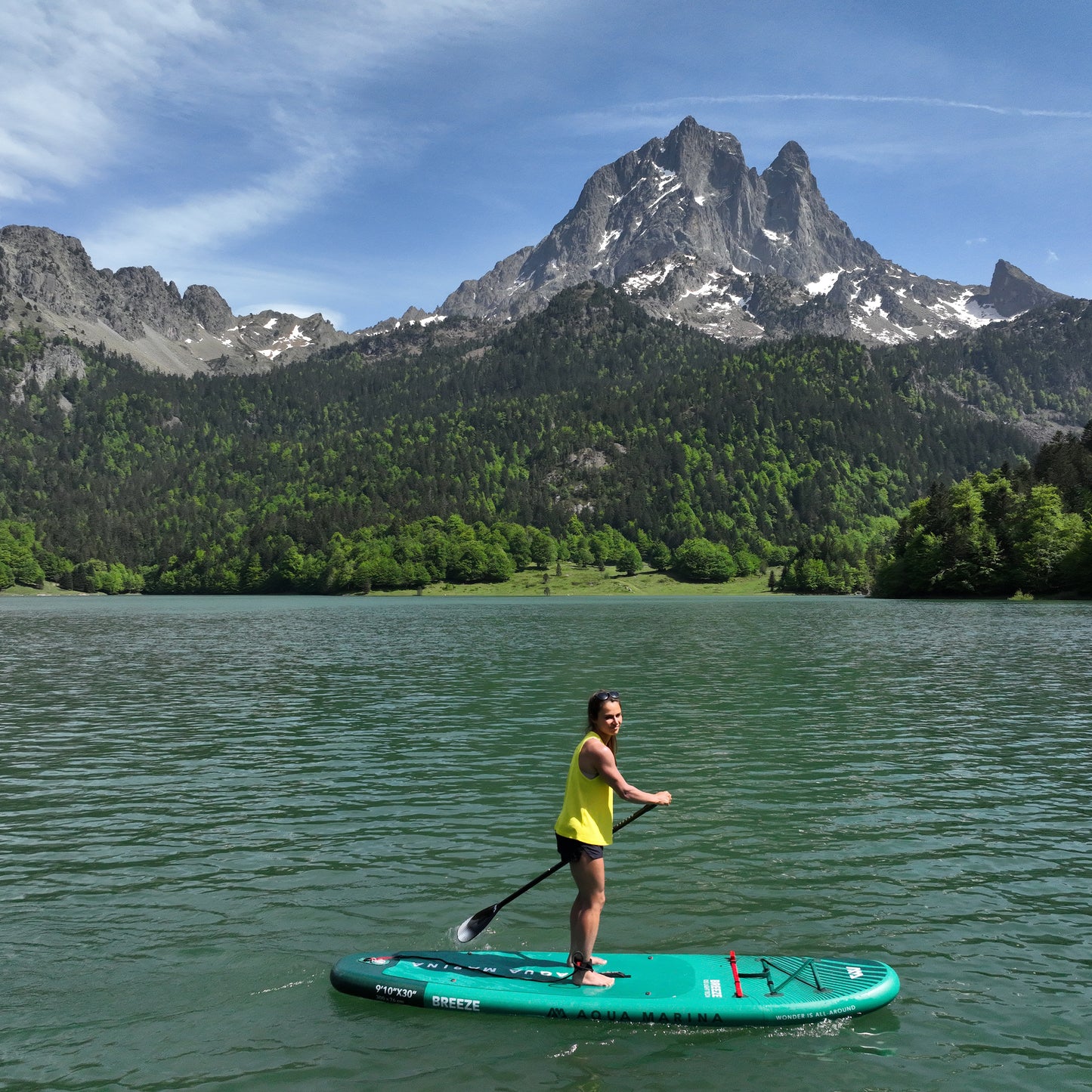 Aqua Marina - BREEZE 9'10" All-Around Inflatable Stand Up Paddle Board (iSup)