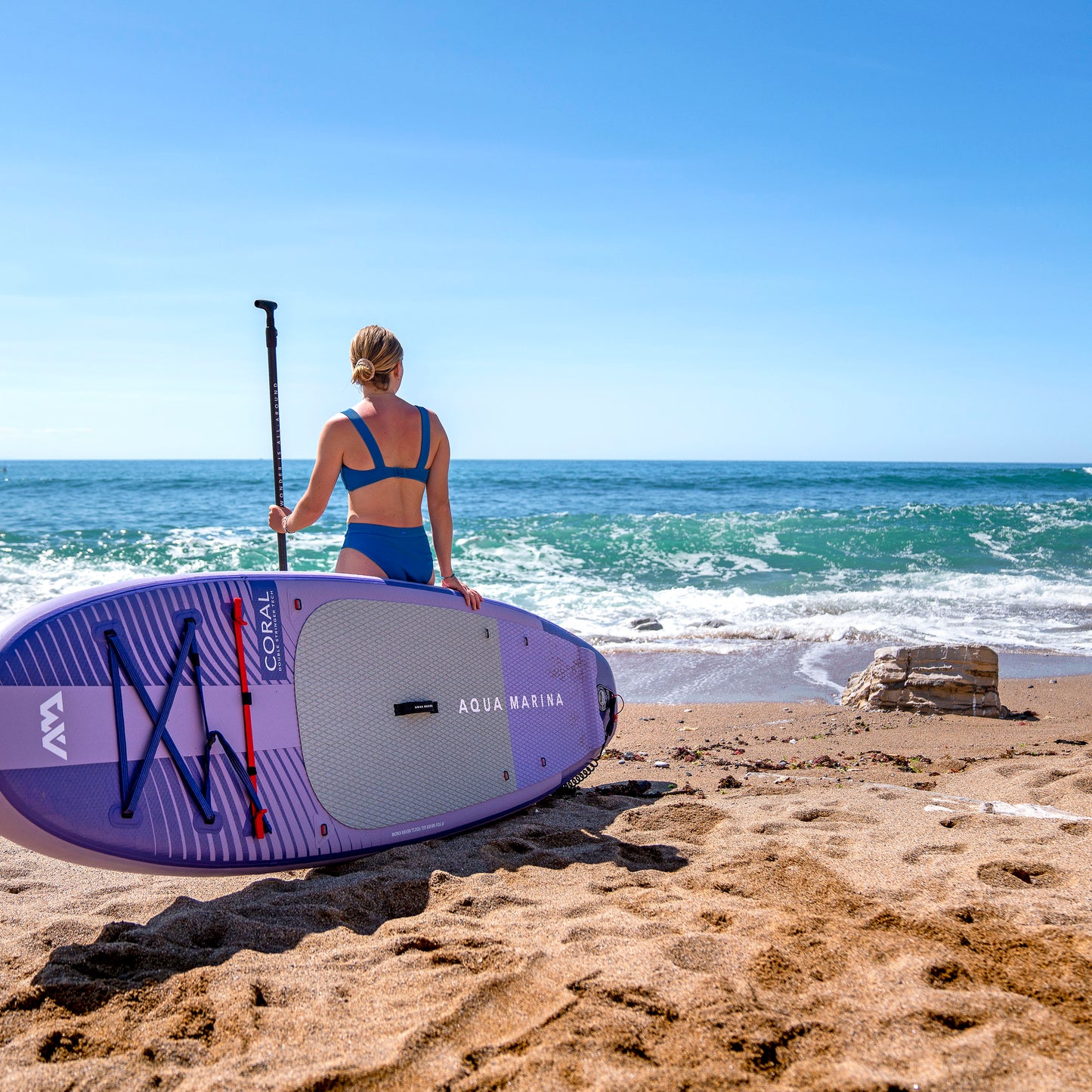 Aqua Marina - CORAL 10'2" (Night Fade) Advanced All-Around Inflatable Stand Up Paddle Board (iSup)