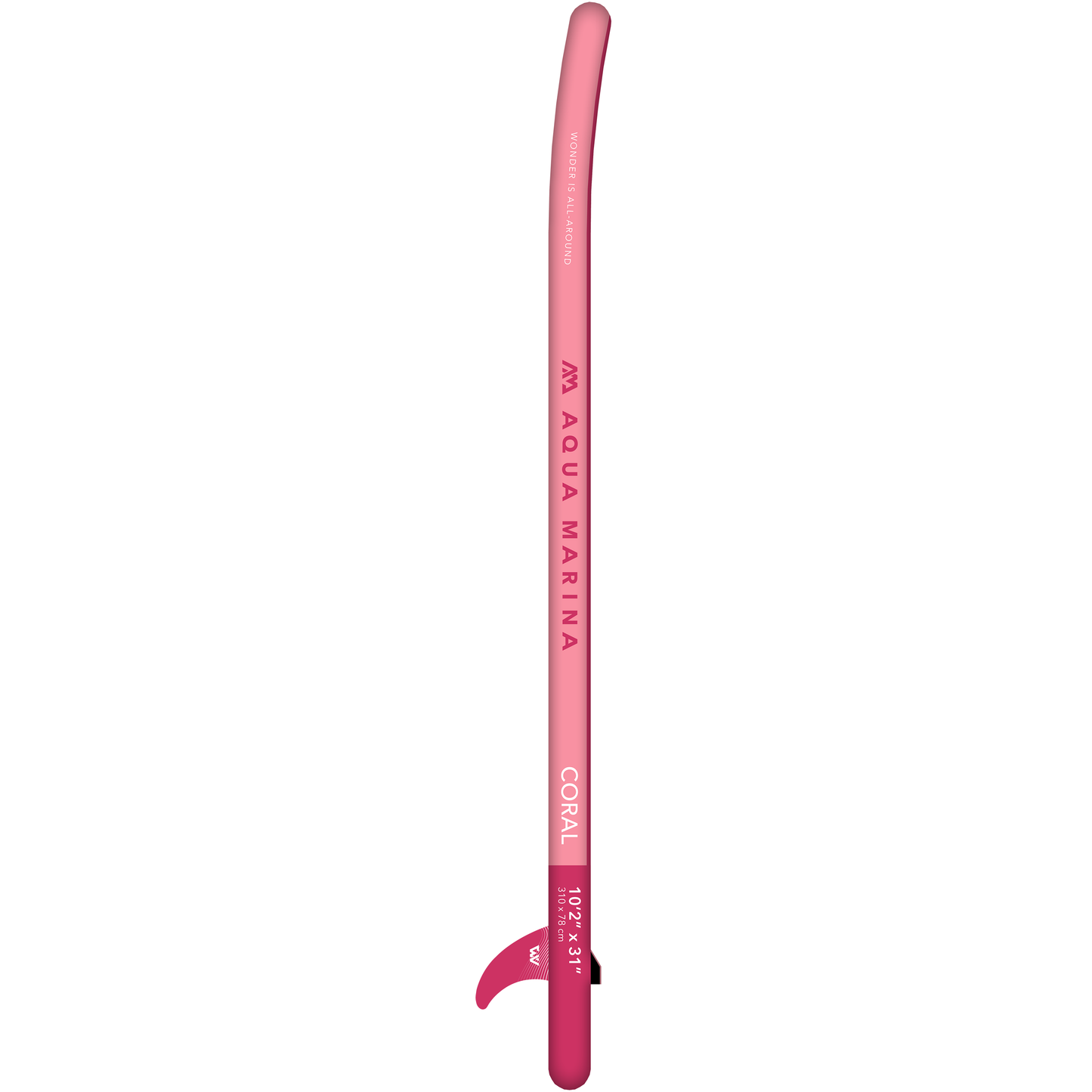 Aqua Marina - CORAL 10'2" (Raspberry) Advanced All-Around Inflatable Stand Up Paddle Board (iSup)