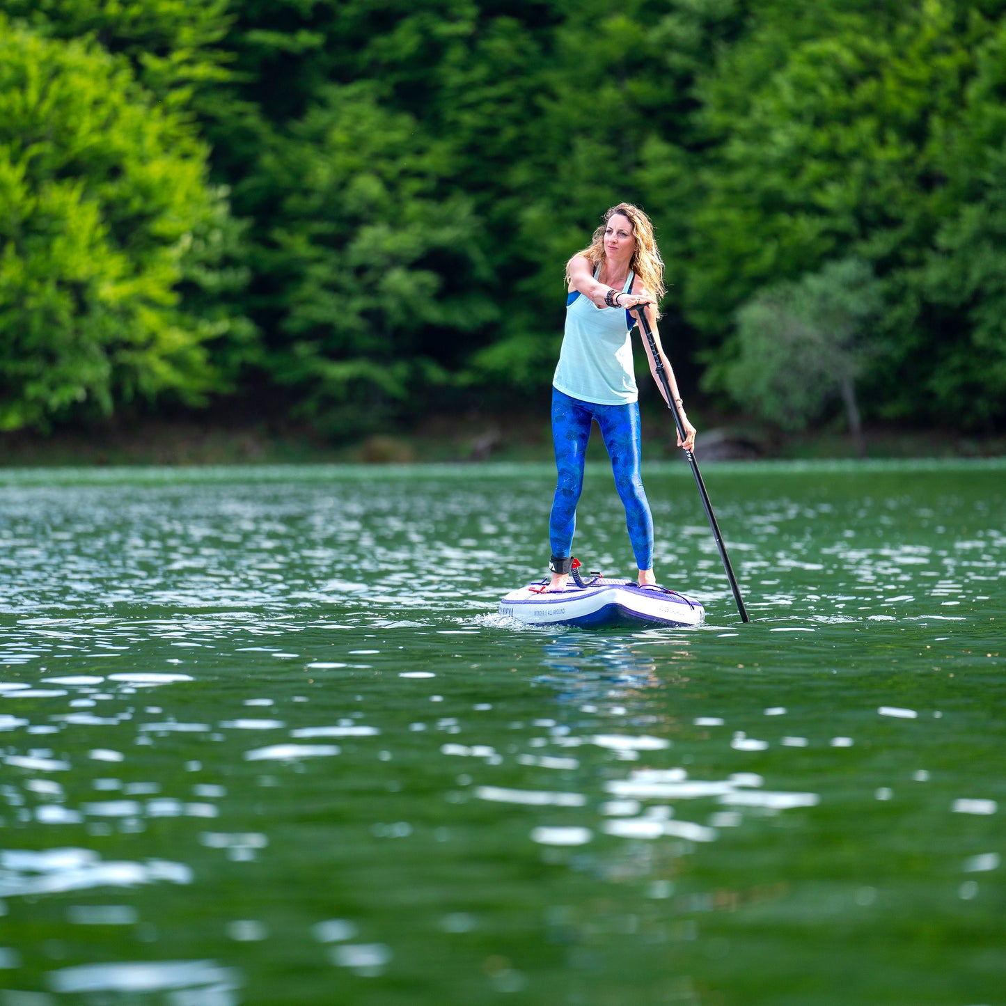 Aqua Marina - Planche de stand up paddle gonflable CORAL Touring (Night Fade) 11' 6" (iSup)