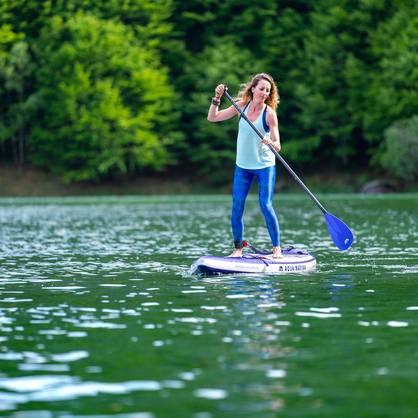 Aqua Marina - Planche de stand up paddle gonflable CORAL Touring (Night Fade) 11' 6" (iSup)