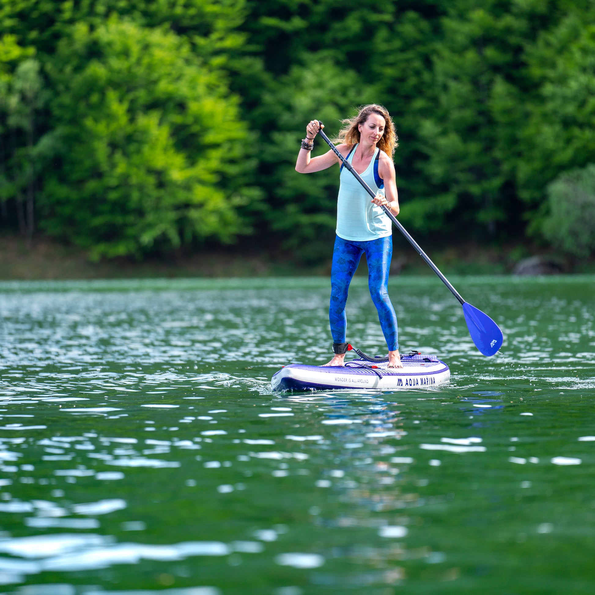 Aqua Marina - CORAL Touring (Night Fade) 11' 6" Inflatable Stand Up Paddle Board (iSup) - Aqua Marina