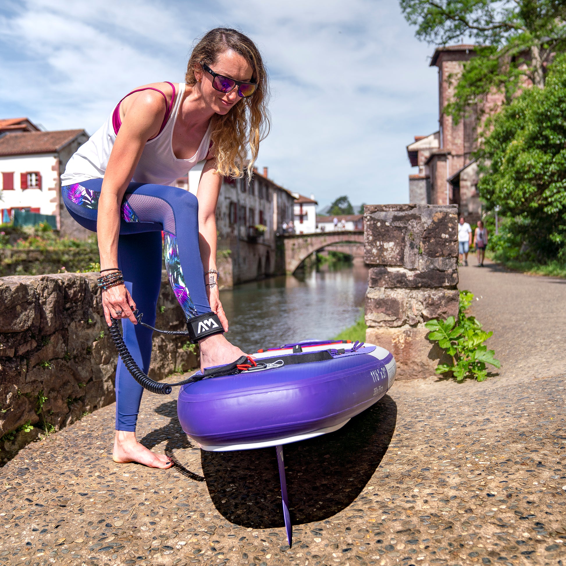 Aqua Marina - CORAL Touring (Night Fade) 11' 6" Inflatable Stand Up Paddle Board (iSup) - Aqua Marina