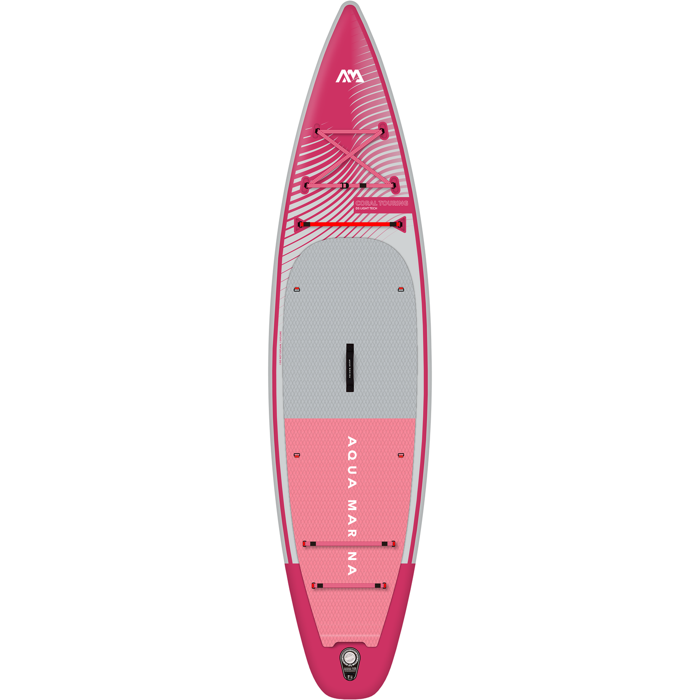 Aqua Marina - CORAL Touring (Raspberry) 11' 6" Inflatable Stand Up Paddle Board (iSup)