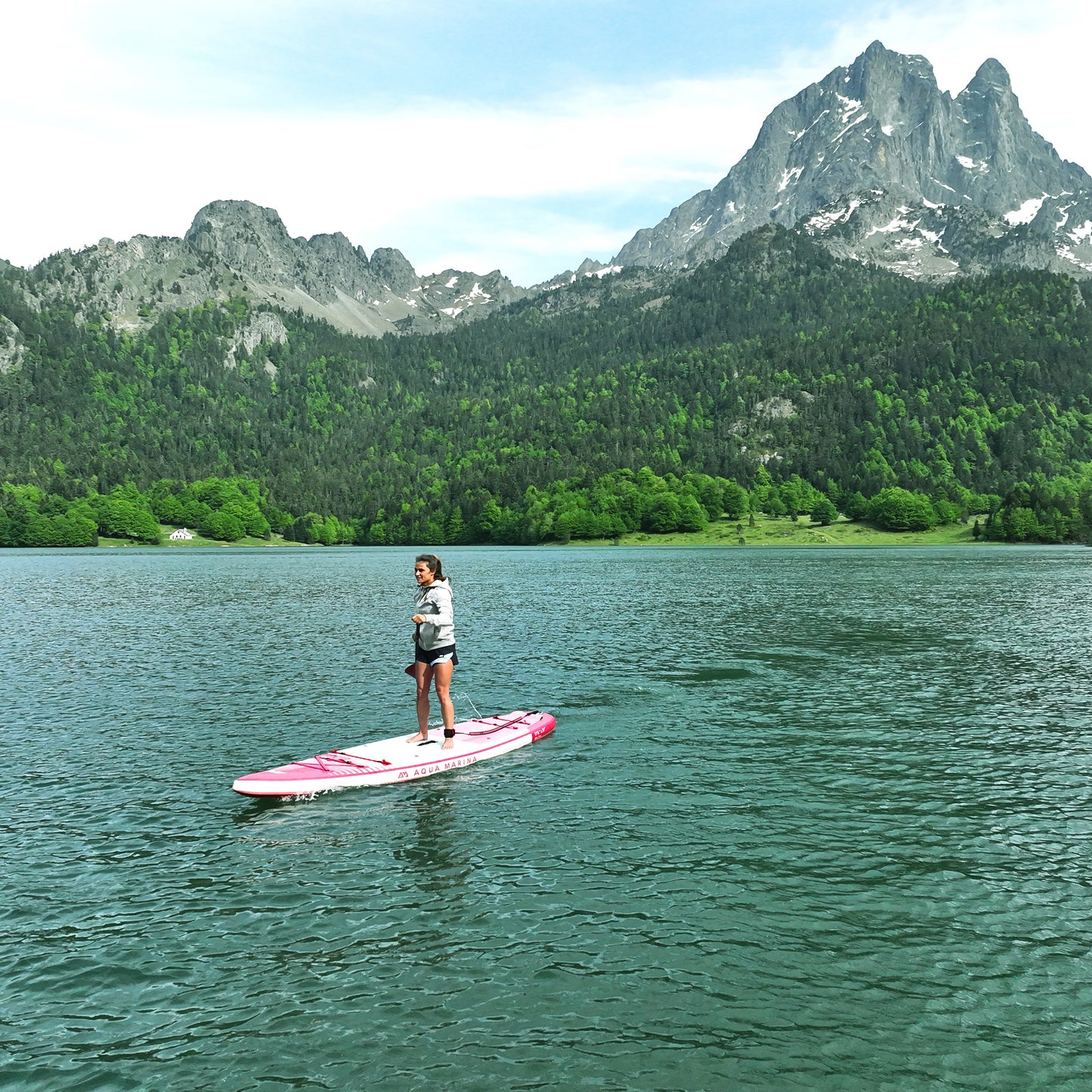 Aqua Marina - CORAL Touring (Raspberry) 11' 6" Inflatable Stand Up Paddle Board (iSup)