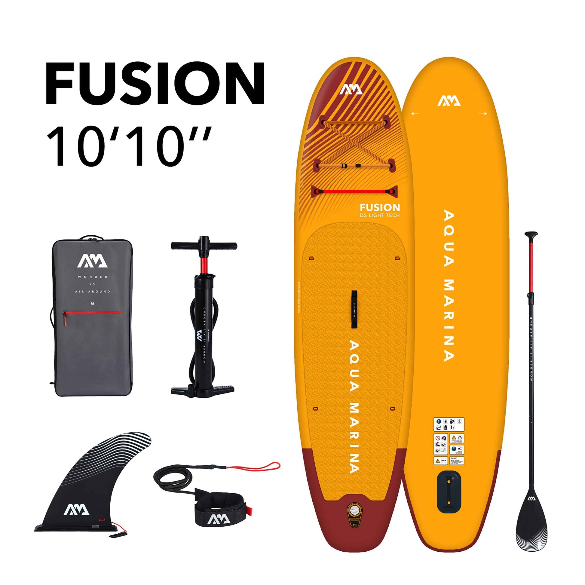 Aqua Marina - FUSION 10'10" All-Around Inflatable Stand Up Paddle Board (iSup)